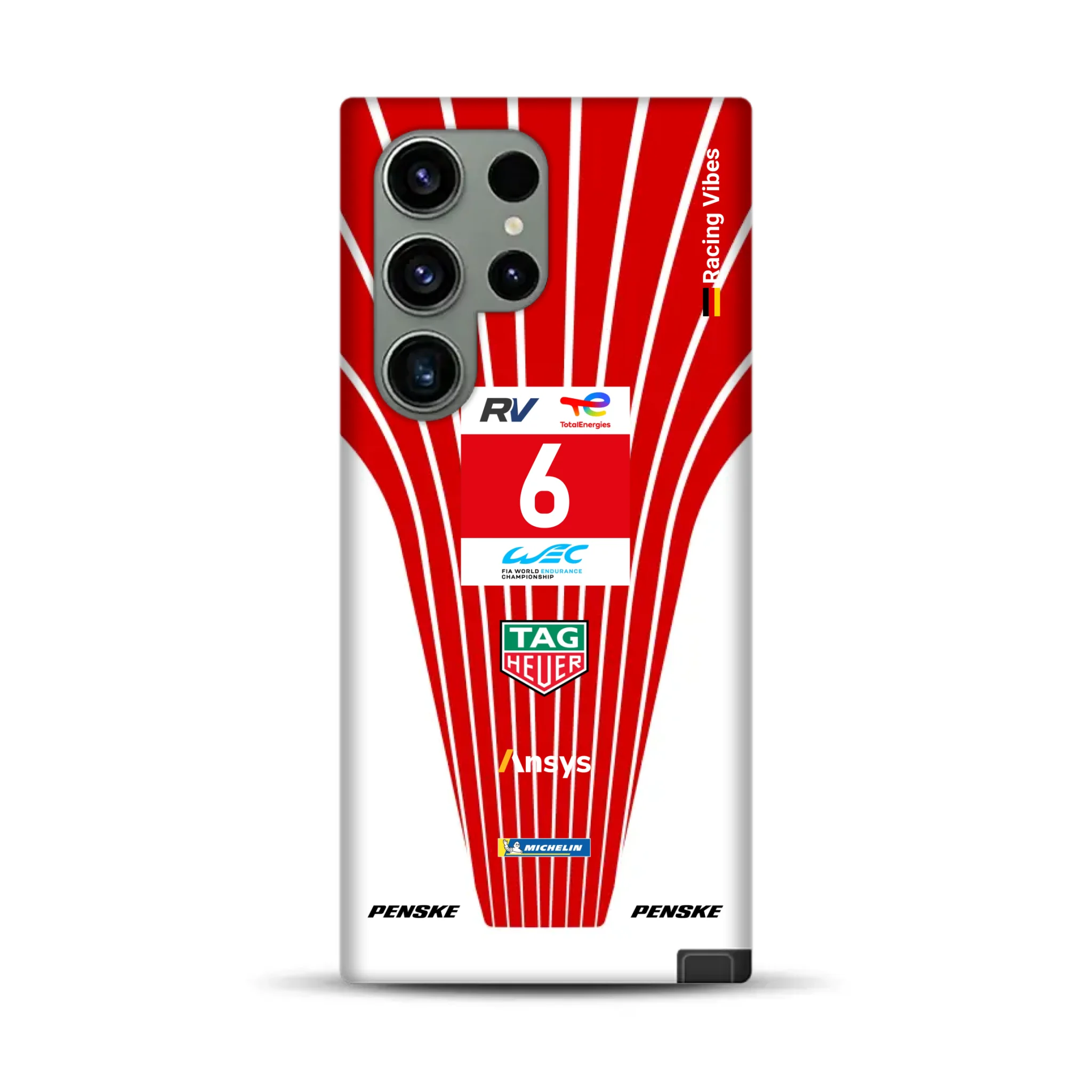 Porsche 963 Livery - Individuelle Premium Hülle für Samsung