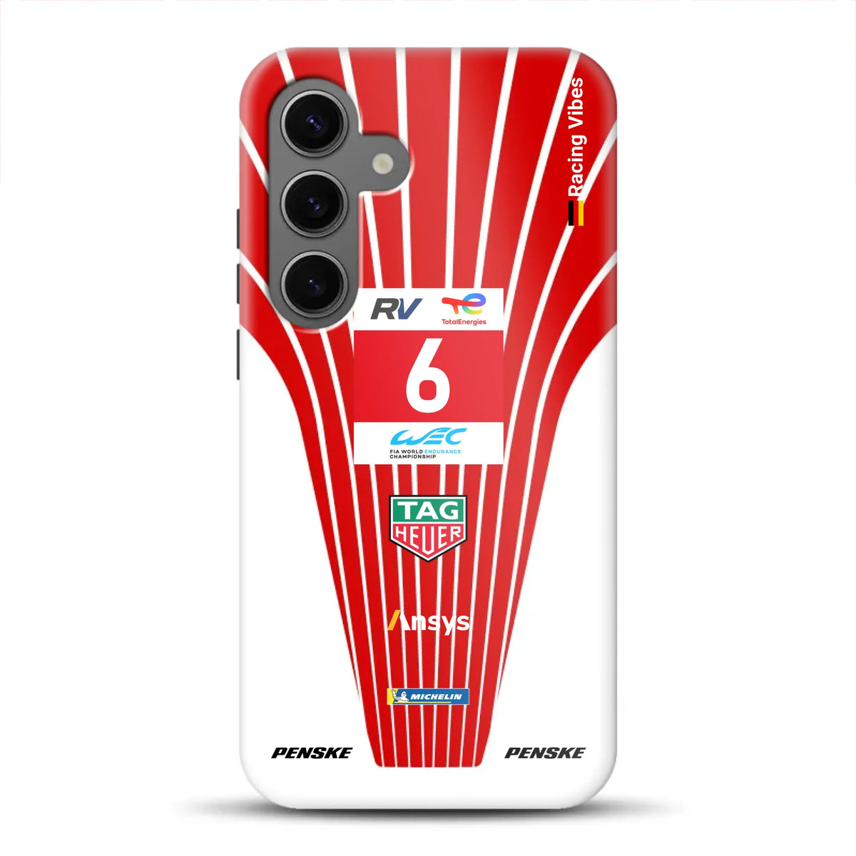Porsche 963 Livery - Individuelle Premium Hülle für Samsung