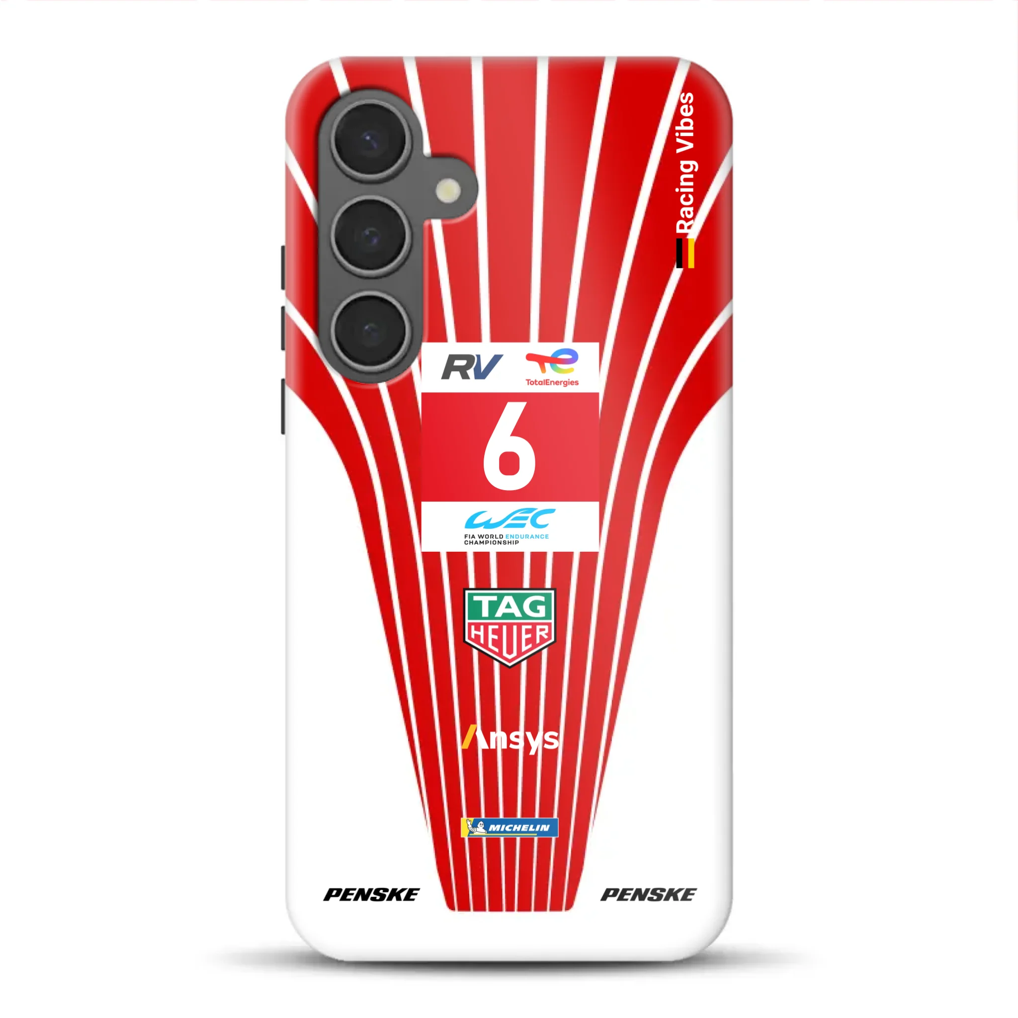 Porsche 963 Livery - Individuelle Premium Hülle für Samsung