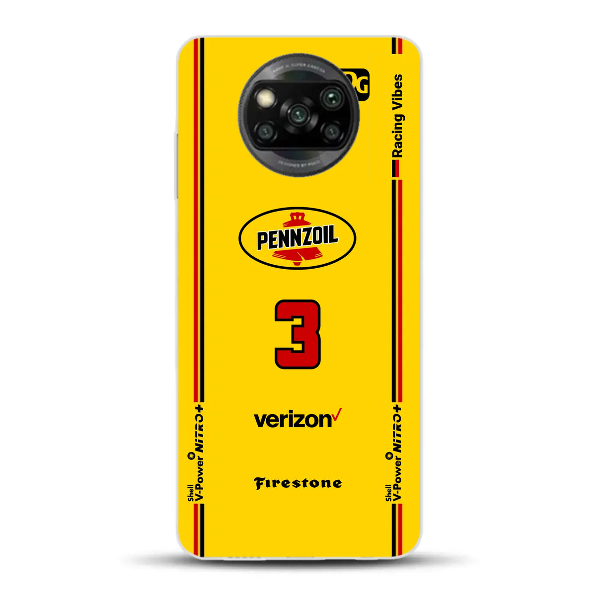 Yellow Submarine Racing Livery - Individuelle Handyhülle für Xiaomi