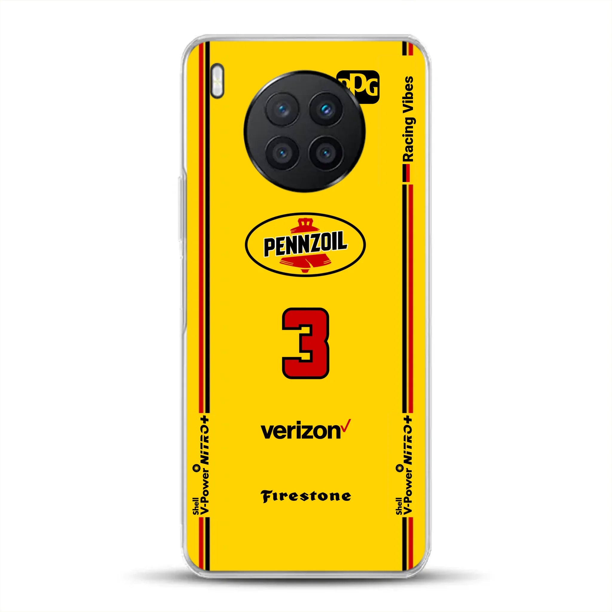 Yellow Submarine Racing Livery - Custom phone case for Huawei