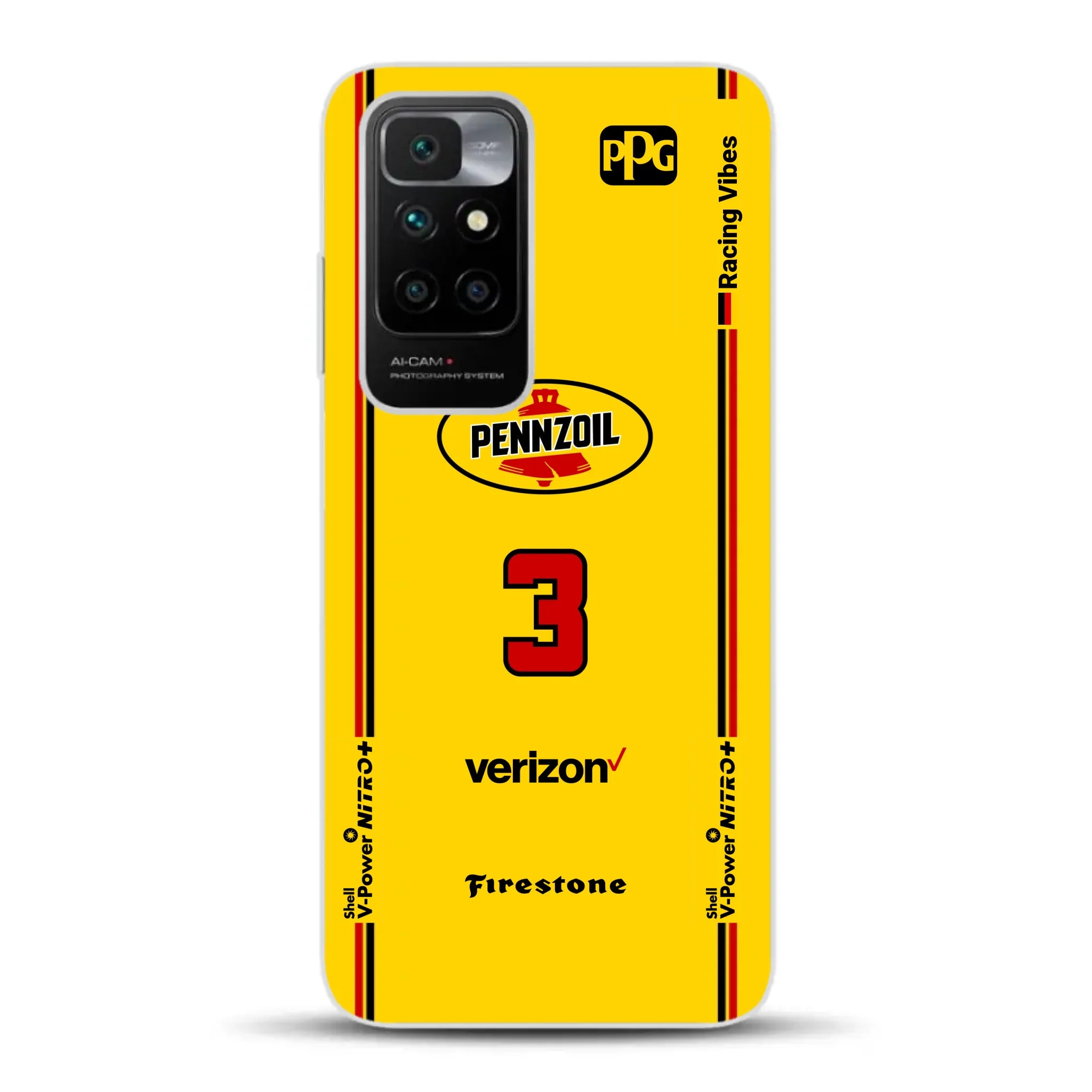 Yellow Submarine Racing Livery - Individuelle Handyhülle für Xiaomi