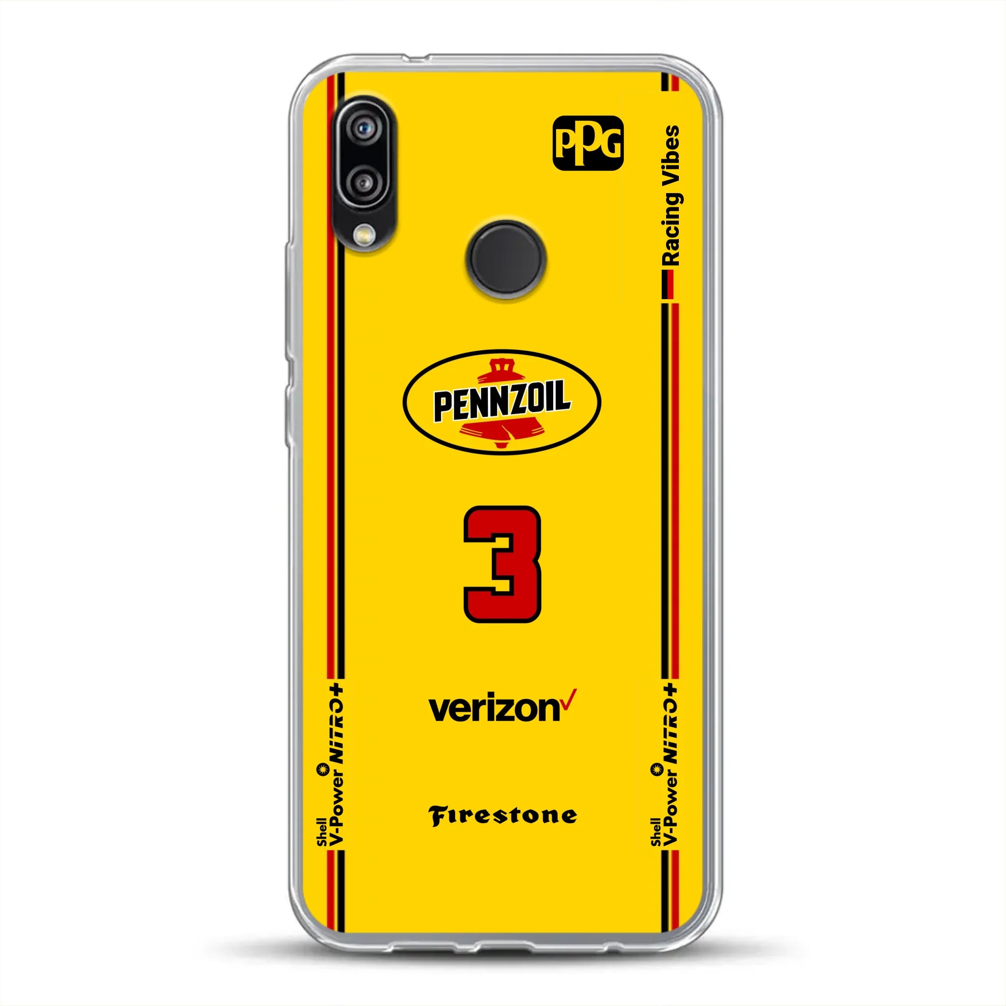 Yellow Submarine Racing Livery - Custom phone case for Huawei