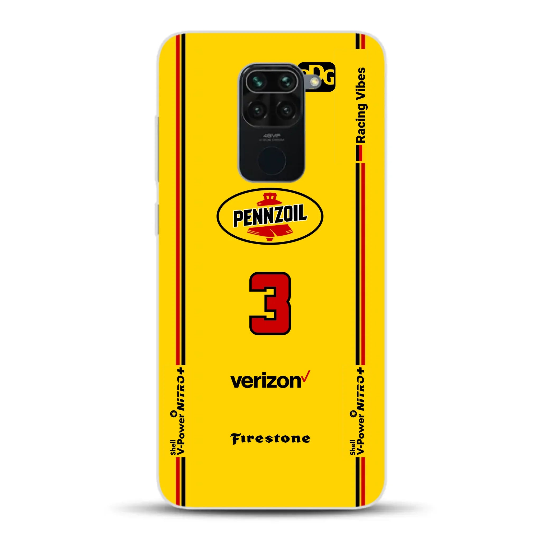 Yellow Submarine Racing Livery - Individuelle Handyhülle für Xiaomi