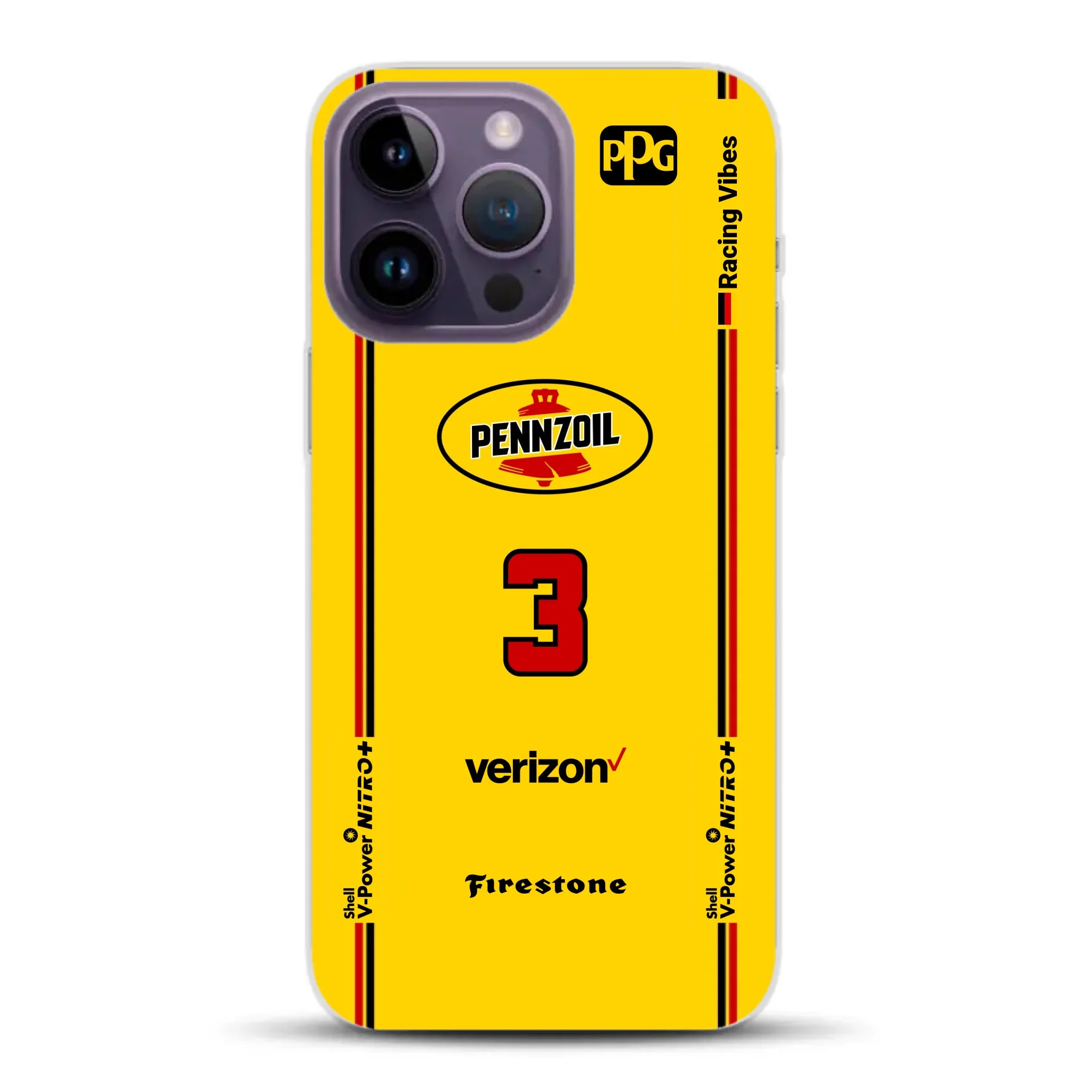 Yellow Submarine Racing Livery - Custom phone case for iPhone