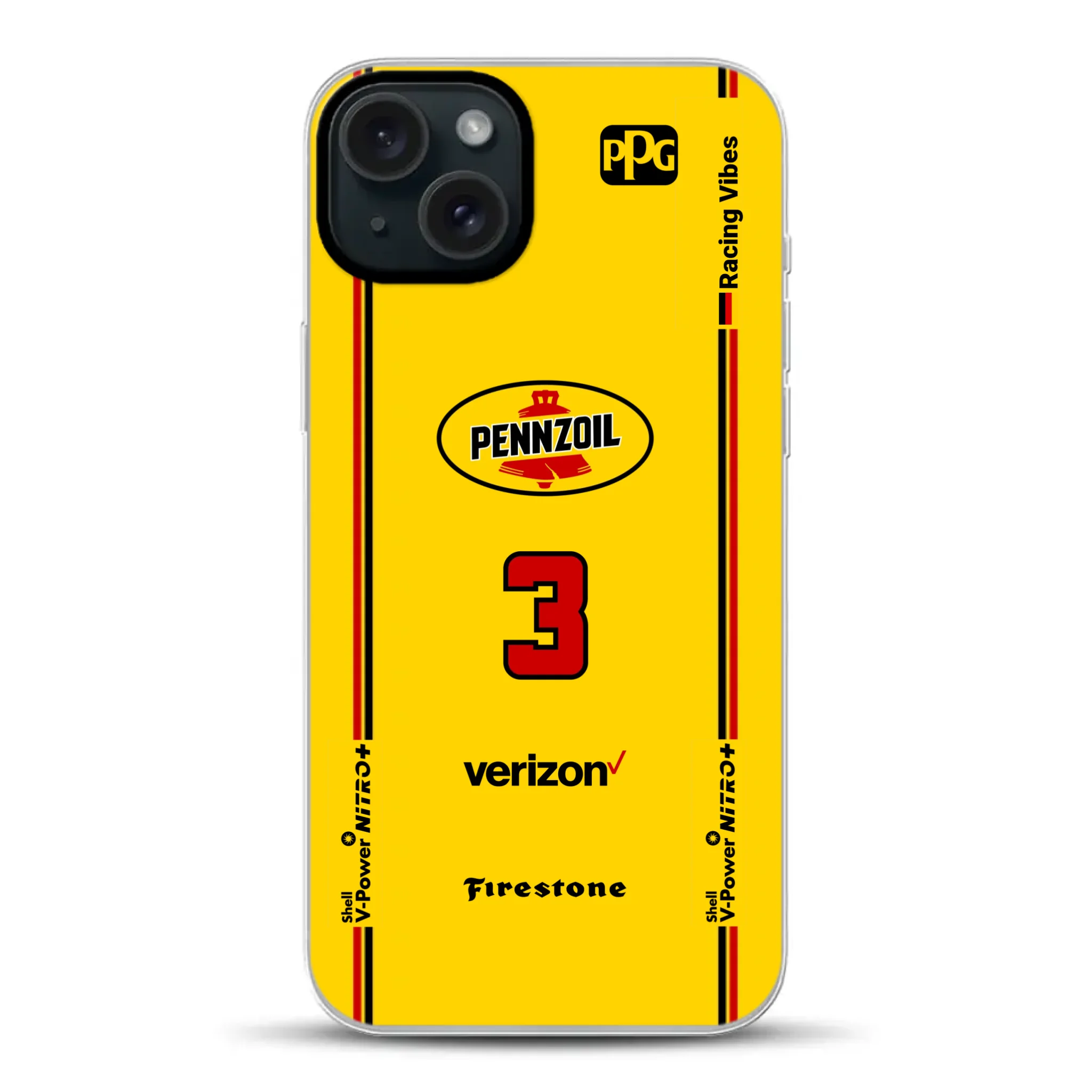 Yellow Submarine Racing Livery - Cover ibrida personalizzata con MagSafe