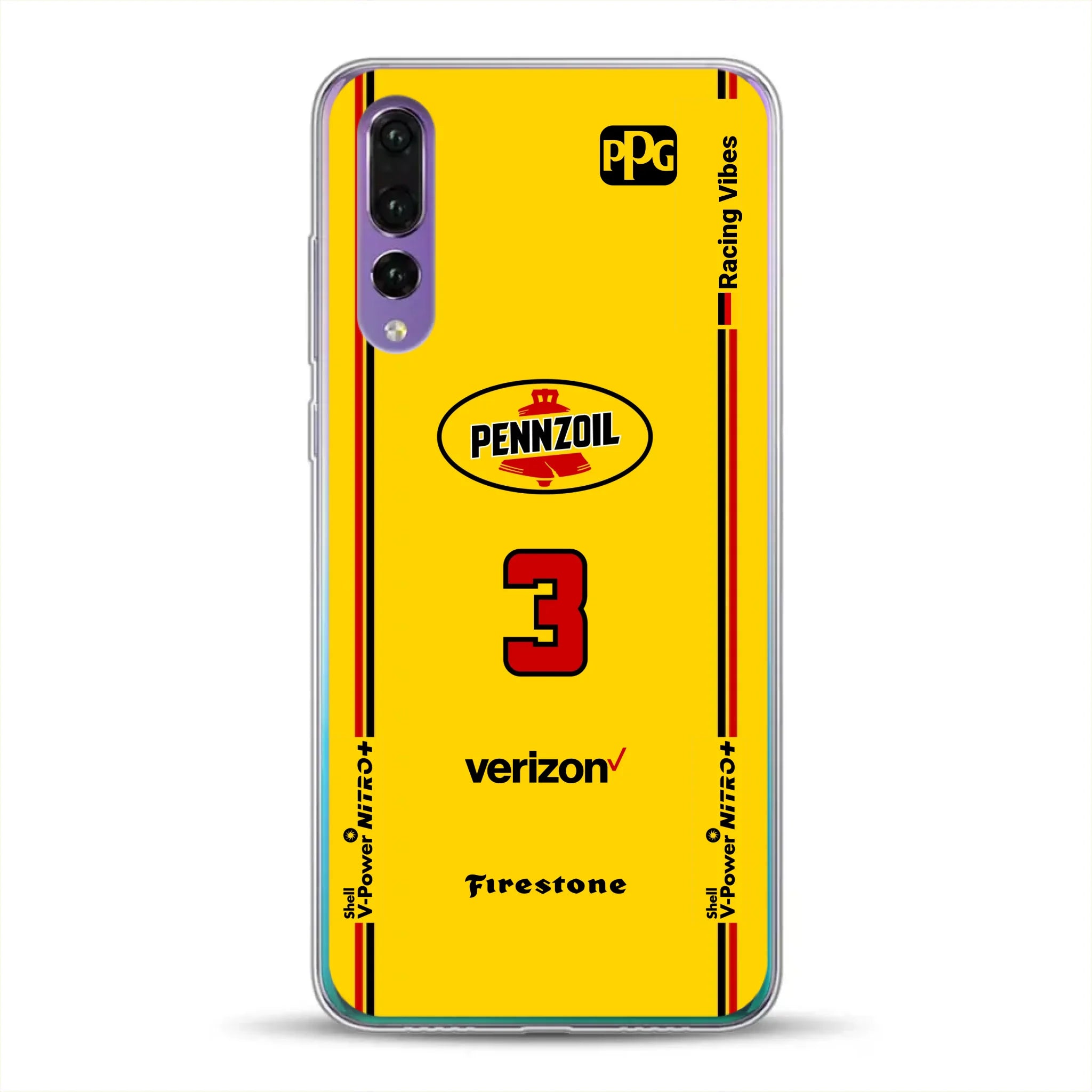 Yellow Submarine Racing Livery - Custom phone case for Huawei