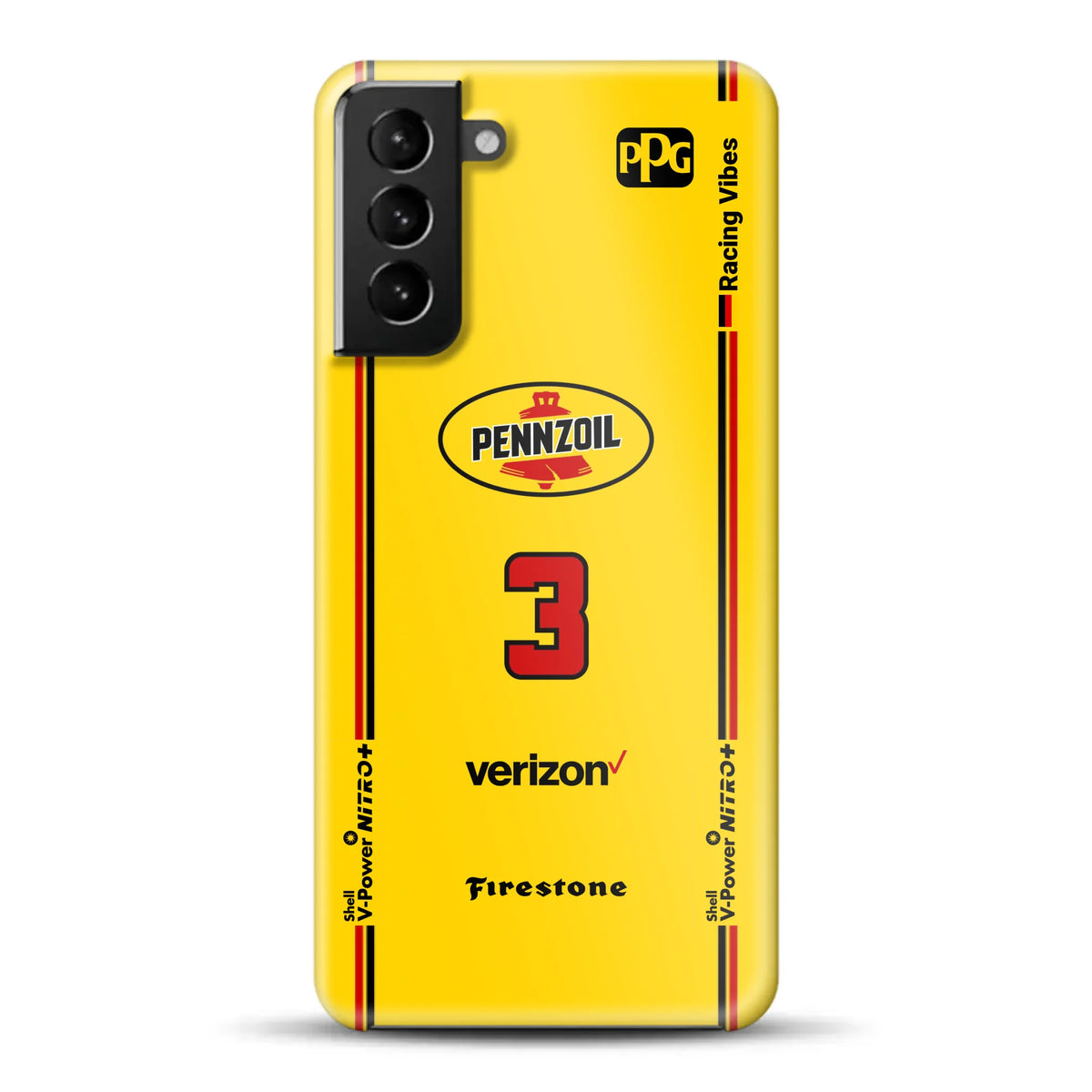 Yellow Submarine Racing Livery - Individuelle Hardcase Hülle für Samsung