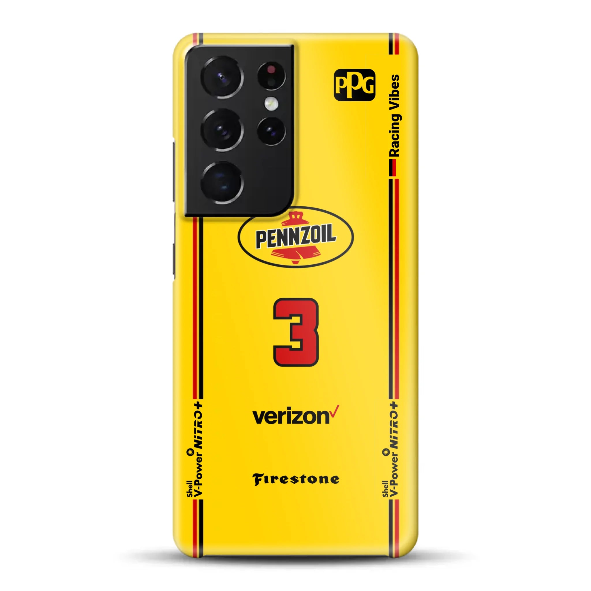 Yellow Submarine Racing Livery - Individuelle Hardcase Hülle für Samsung