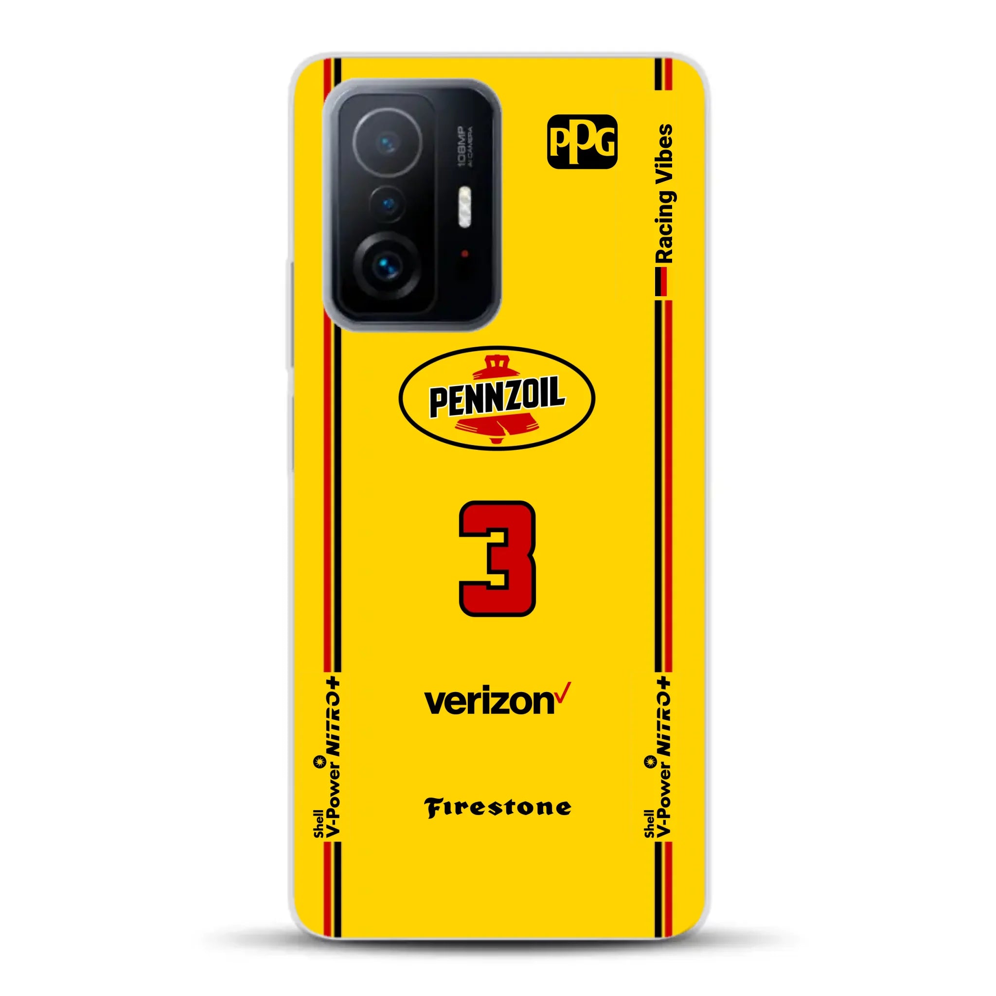 Yellow Submarine Racing Livery - Individuelle Handyhülle für Xiaomi