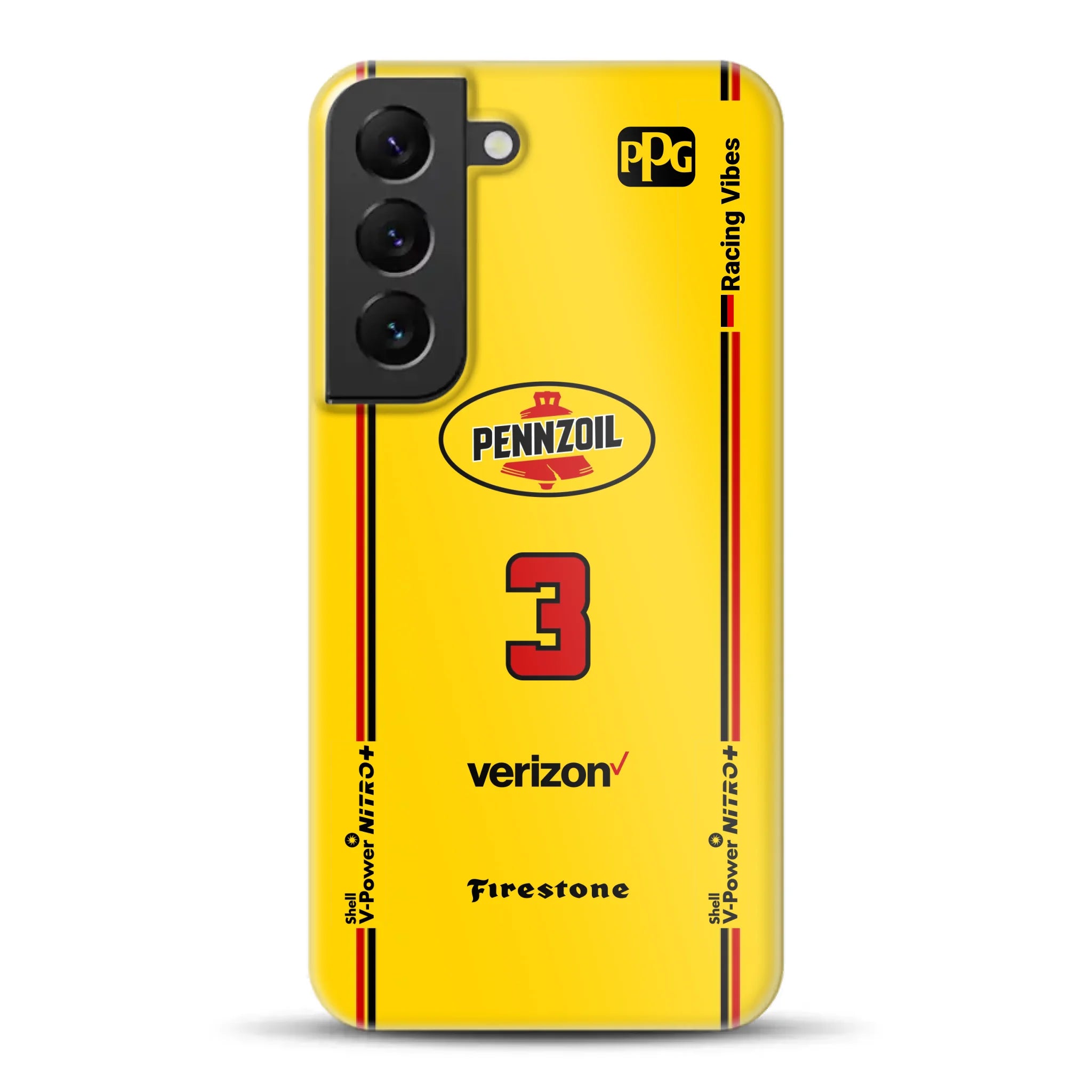 Yellow Submarine Racing Livery - Individuelle Hardcase Hülle für Samsung