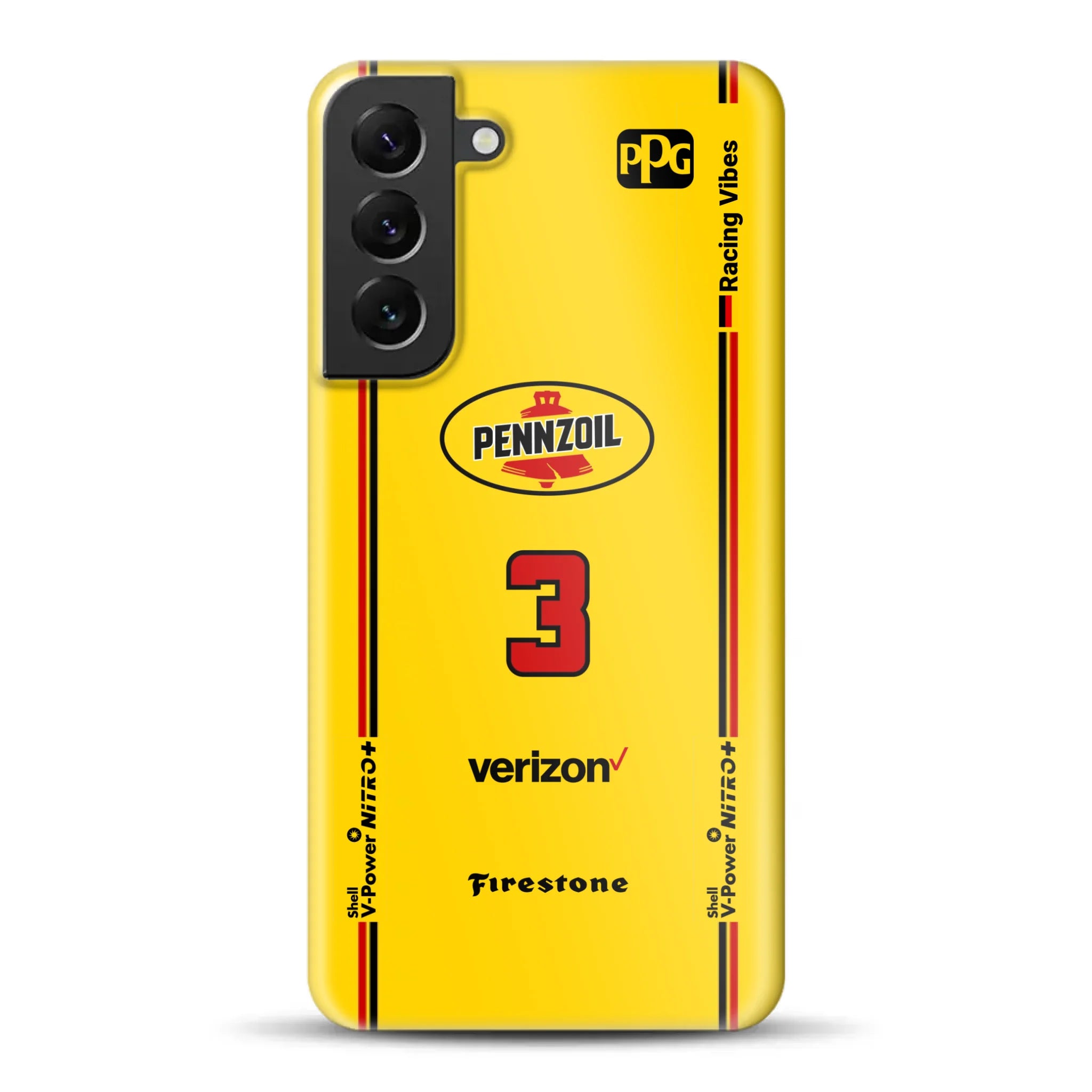 Yellow Submarine Racing Livery - Individuelle Hardcase Hülle für Samsung