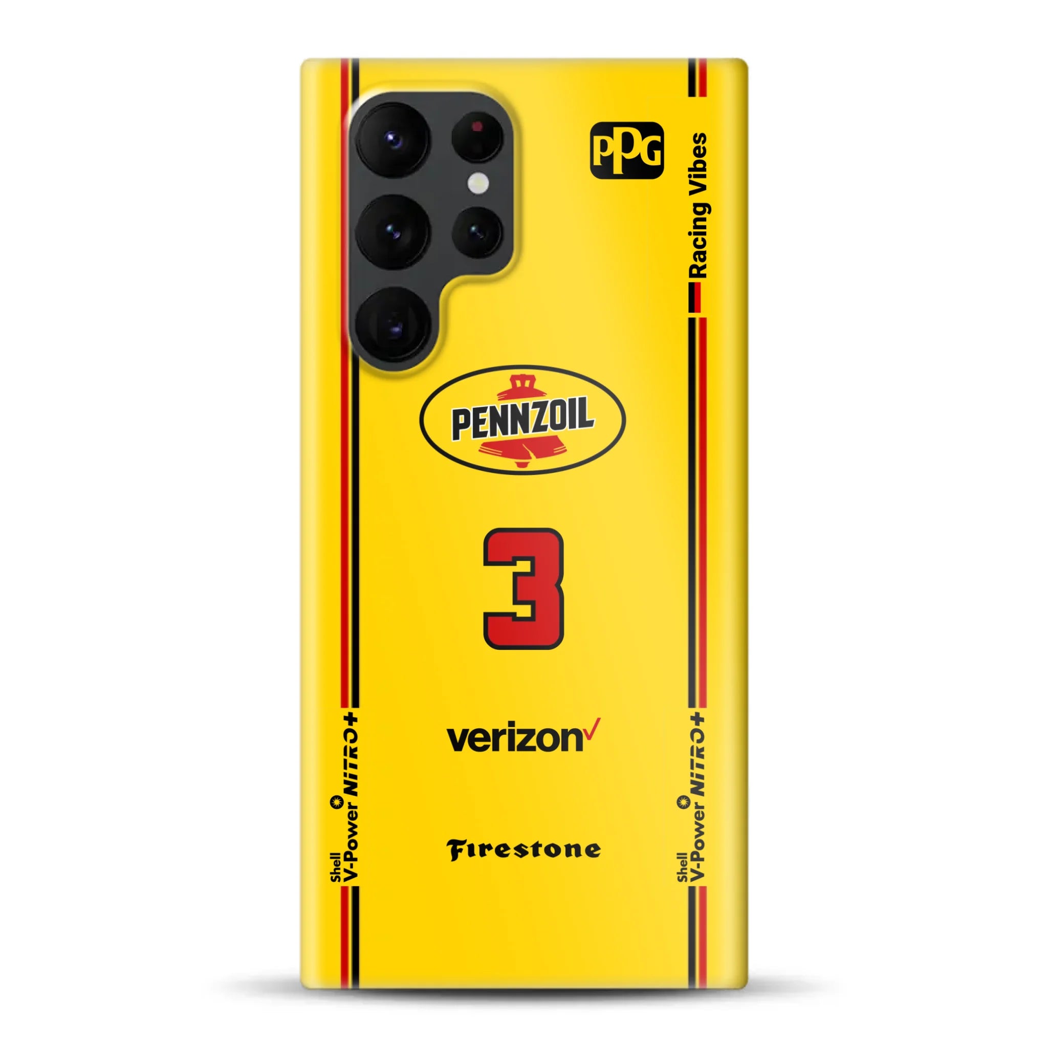 Yellow Submarine Racing Livery - Individuelle Hardcase Hülle für Samsung