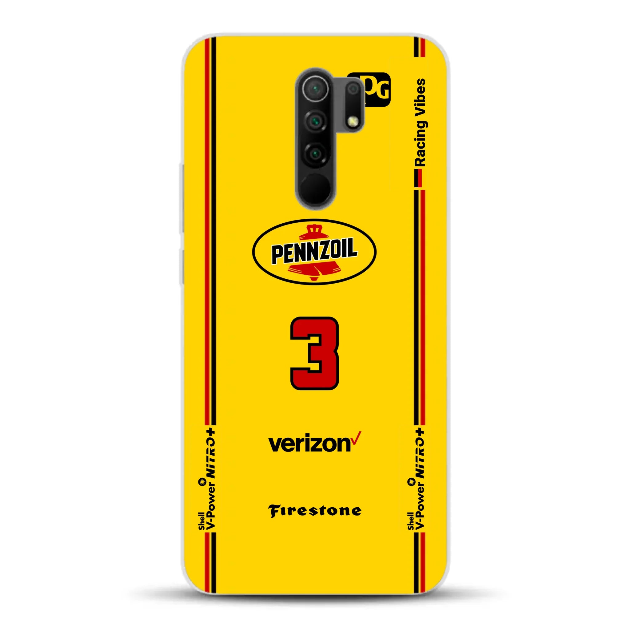 Yellow Submarine Racing Livery - Individuelle Handyhülle für Xiaomi