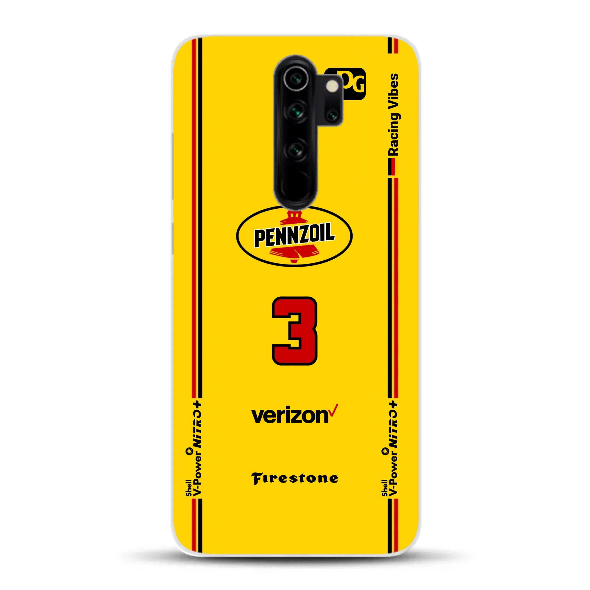 Yellow Submarine Racing Livery - Individuelle Handyhülle für Xiaomi