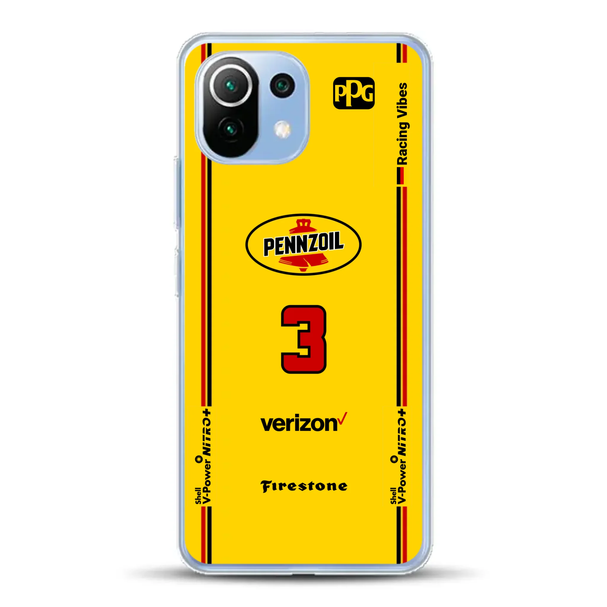 Yellow Submarine Racing Livery - Individuelle Handyhülle für Xiaomi