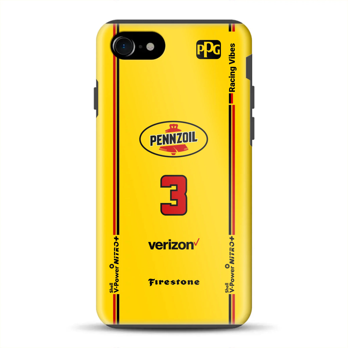 Yellow Submarine Racing Livery – Custodia premium personalizzata per iPhone