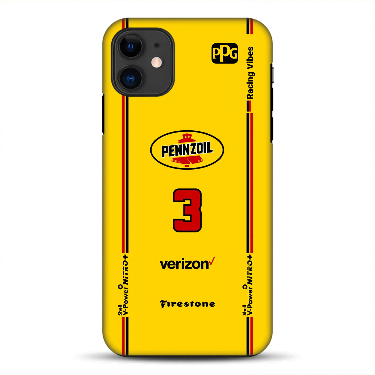 Yellow Submarine Racing Livery – Custodia premium personalizzata per iPhone