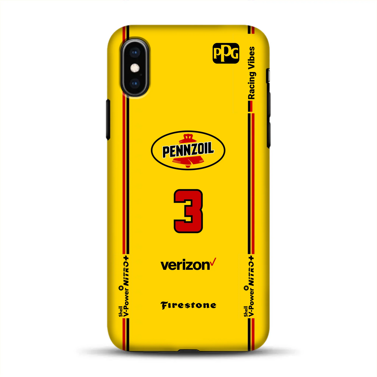 Yellow Submarine Racing Livery – Custodia premium personalizzata per iPhone