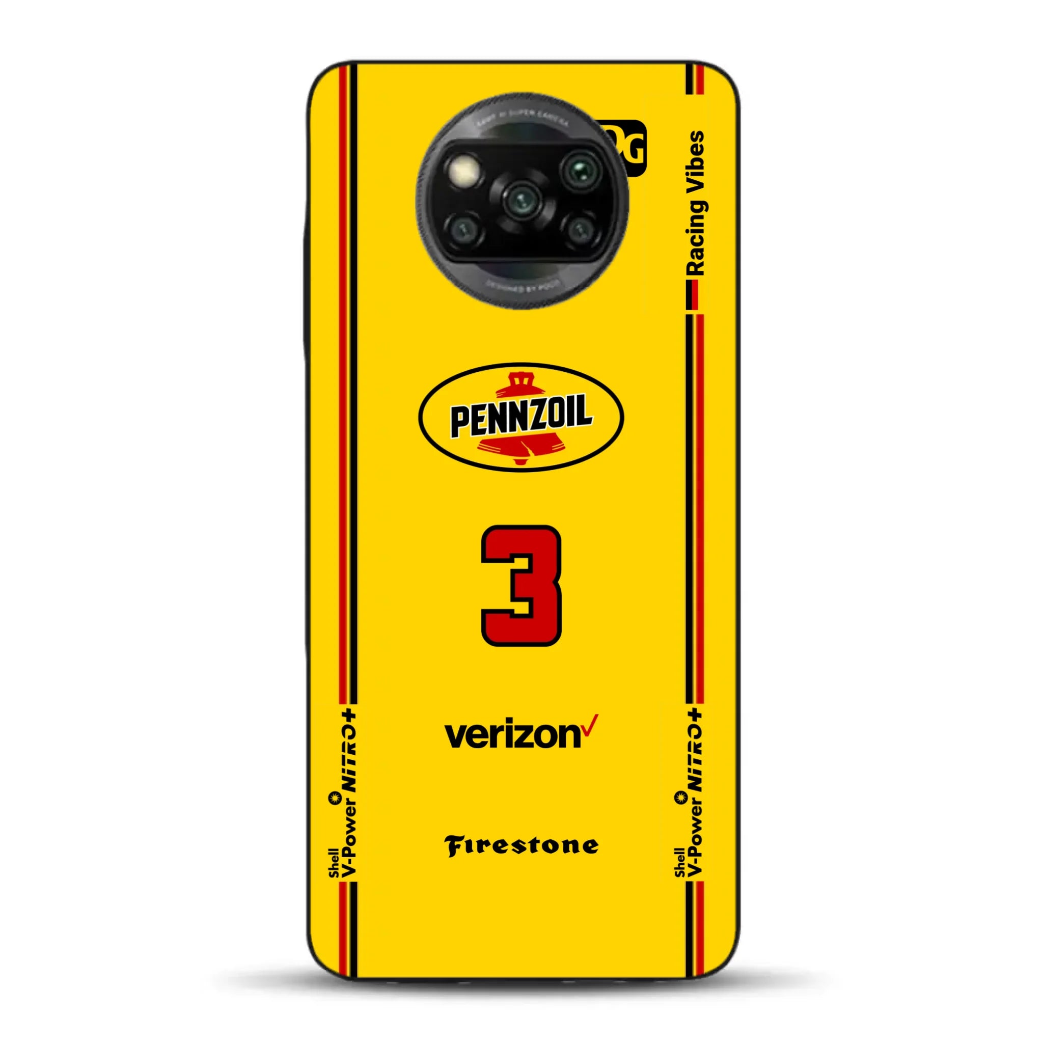 Yellow Submarine Racing Livery - Individuelle Handyhülle für Xiaomi