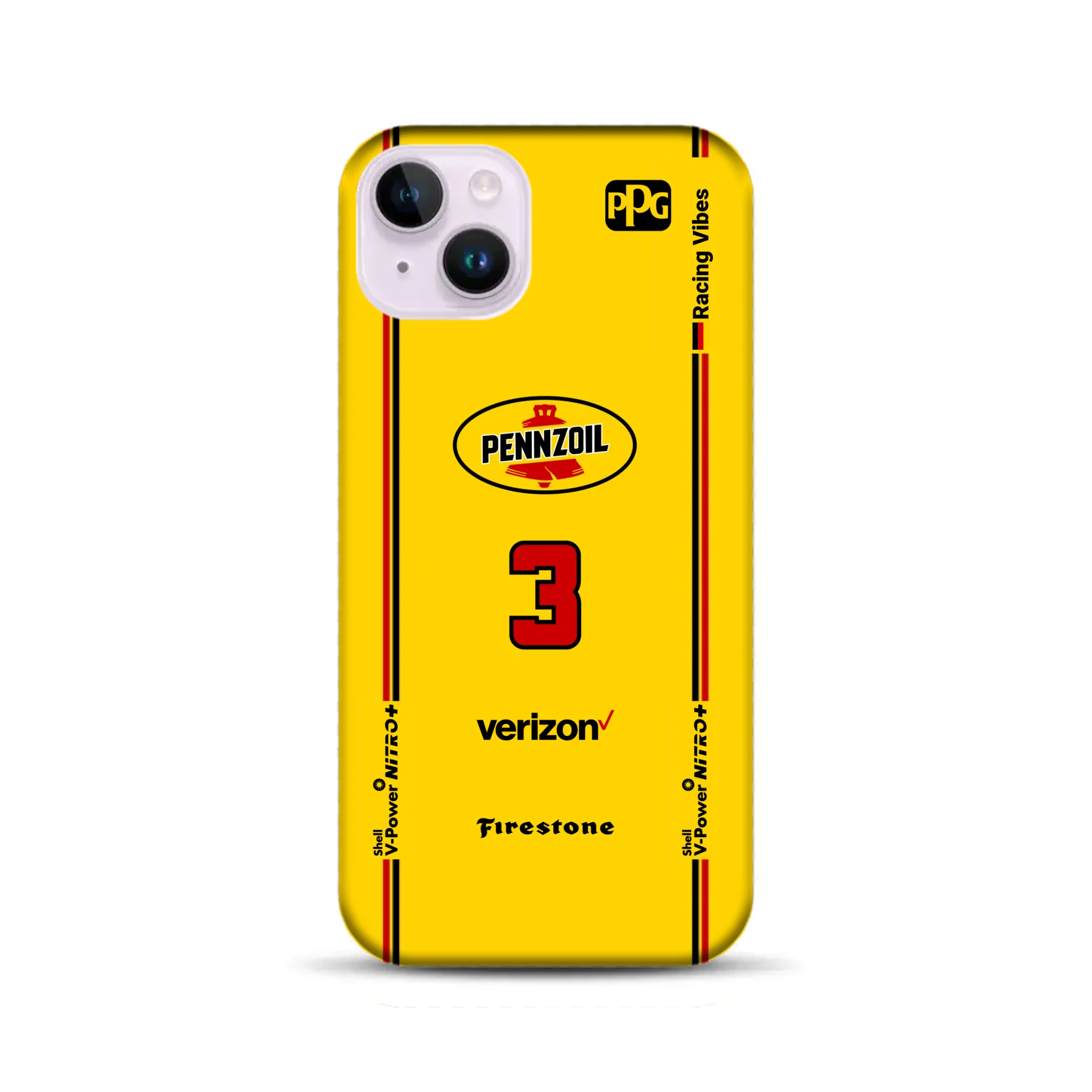 Yellow Submarine Racing Livery – Custodia premium personalizzata per iPhone