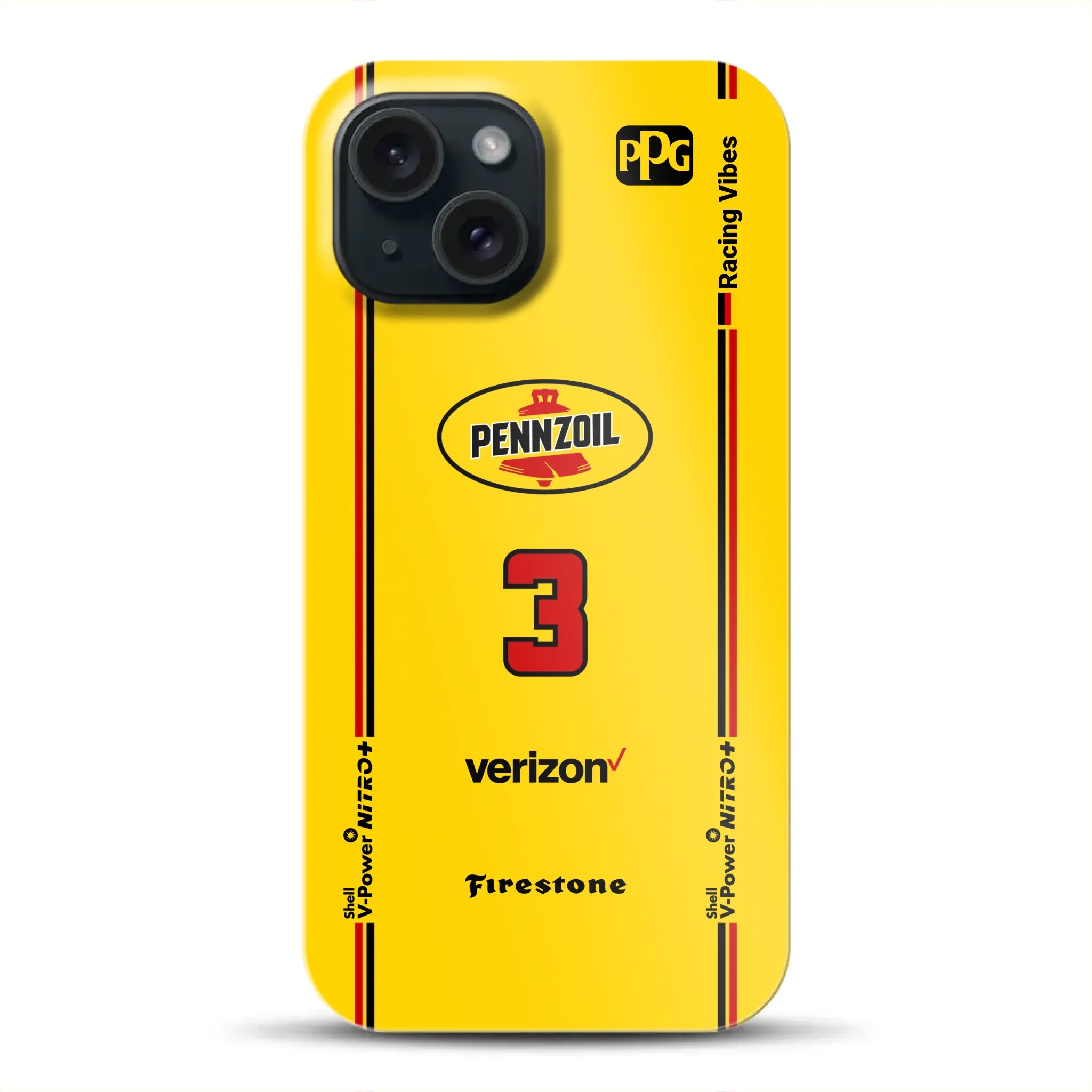 Yellow Submarine Racing Livery – Custodia premium personalizzata per iPhone