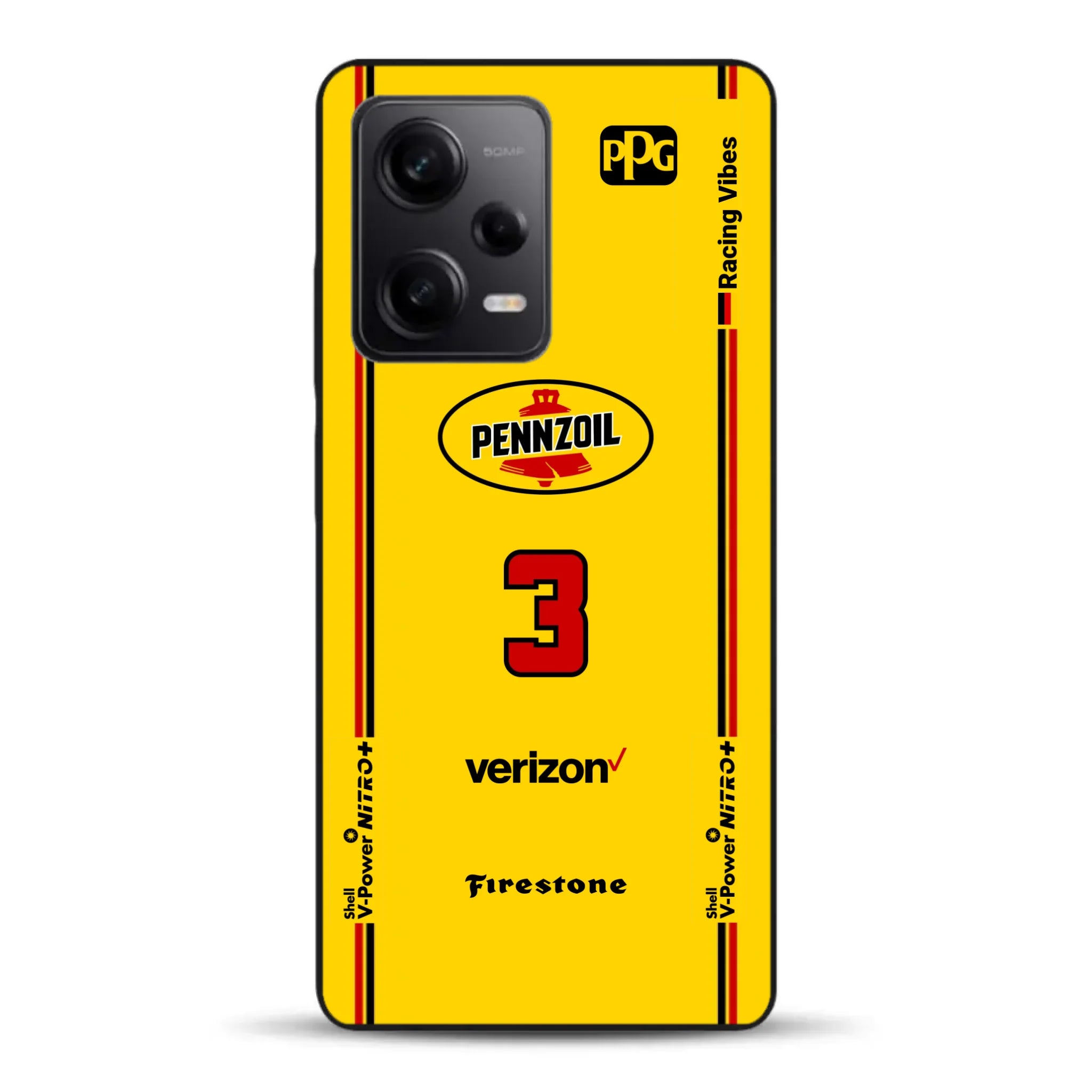 Yellow Submarine Racing Livery - Individuelle Handyhülle für Xiaomi
