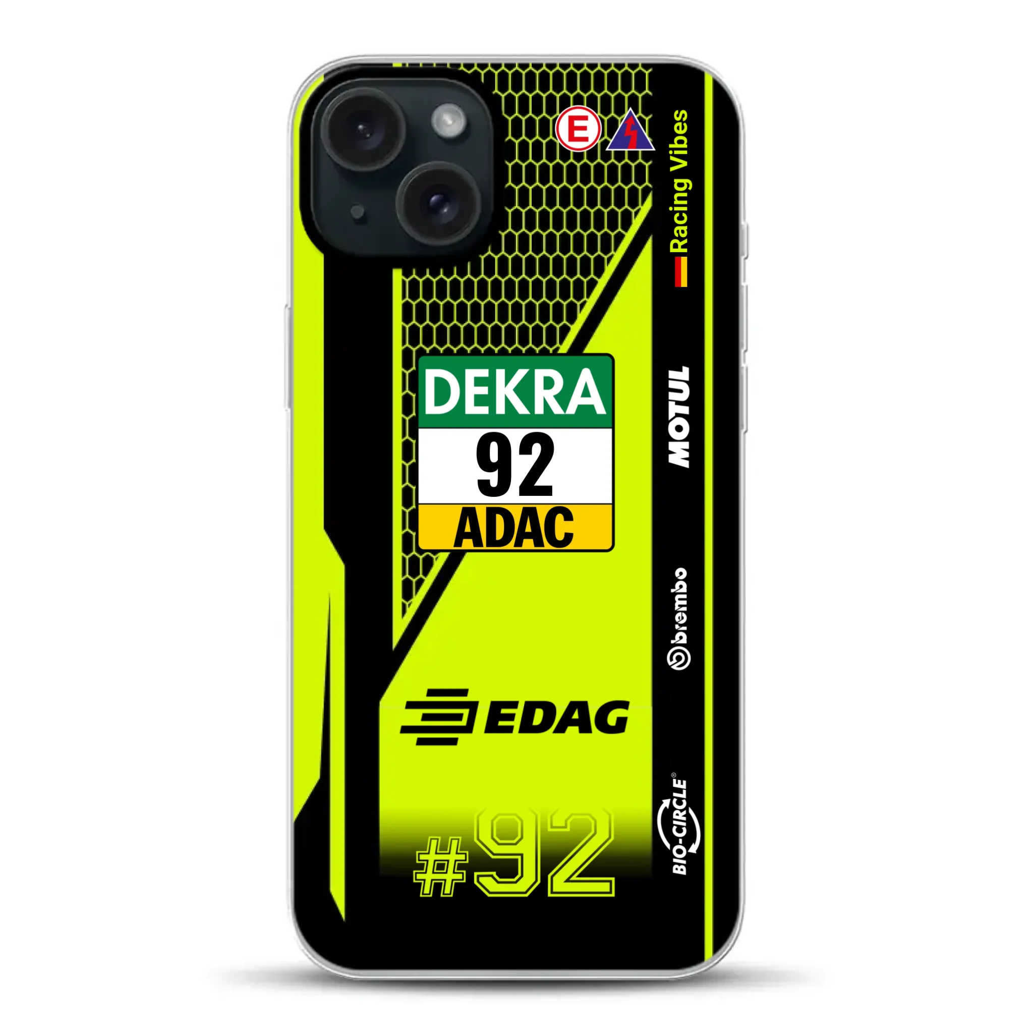 Huracán GT3 EVO2 #92 DTM Champion 2024 Livery - Custom Hybrid Case with MagSafe