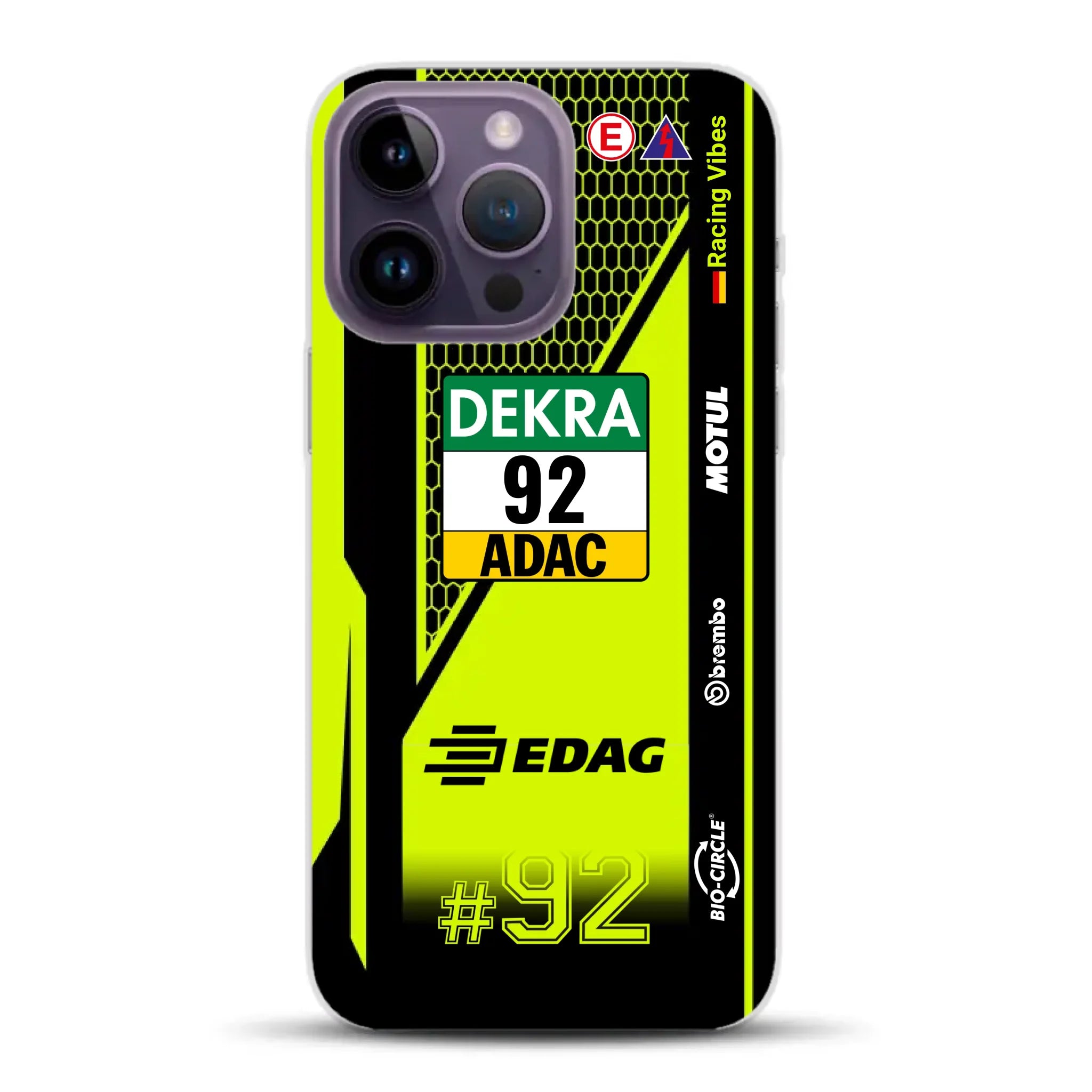 Huracán GT3 EVO2 #92 DTM Champion 2024 Livery - Individuelle Handyhülle für iPhone
