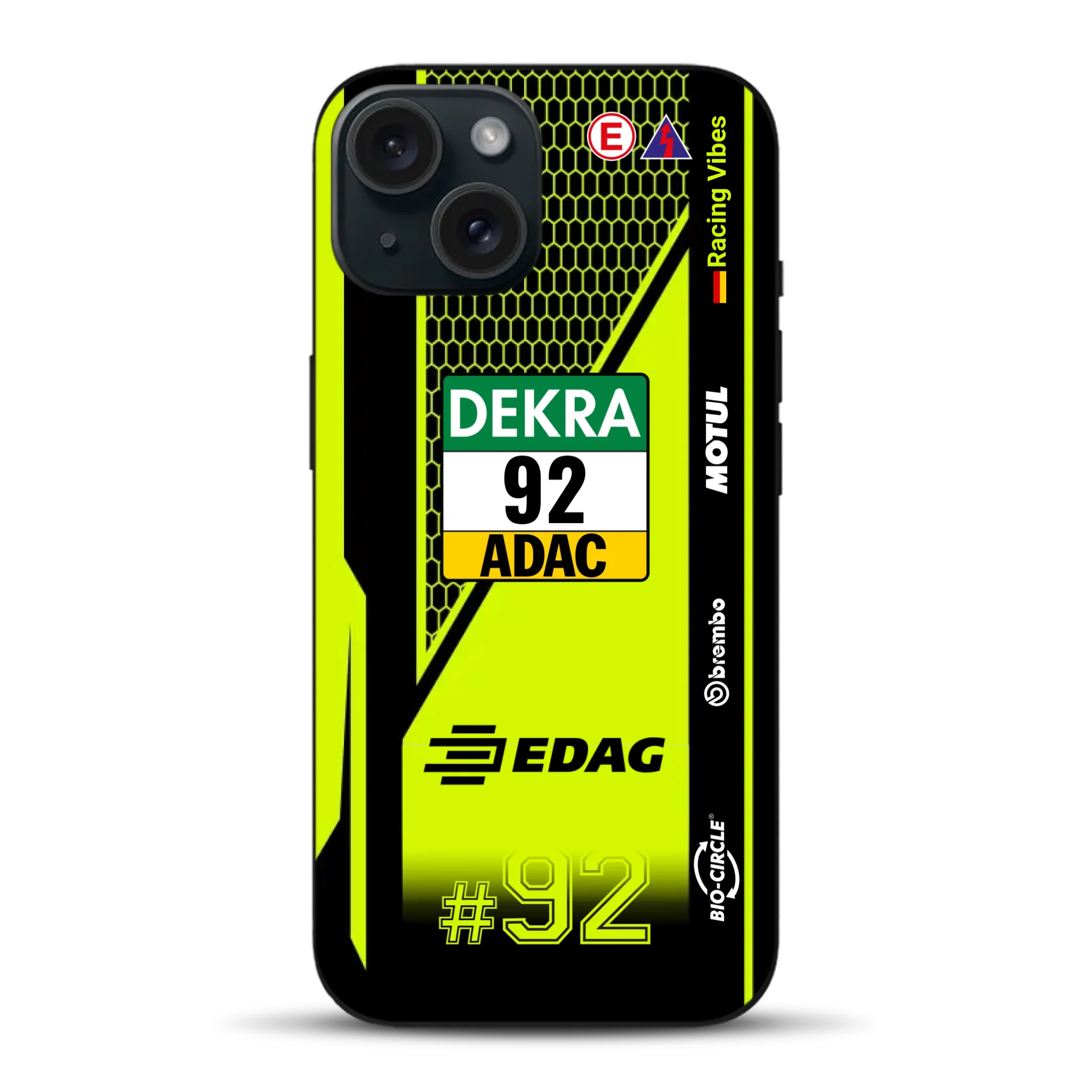 Huracán GT3 EVO2 #92 DTM Champion 2024 Livery - Individuelle Handyhülle für iPhone