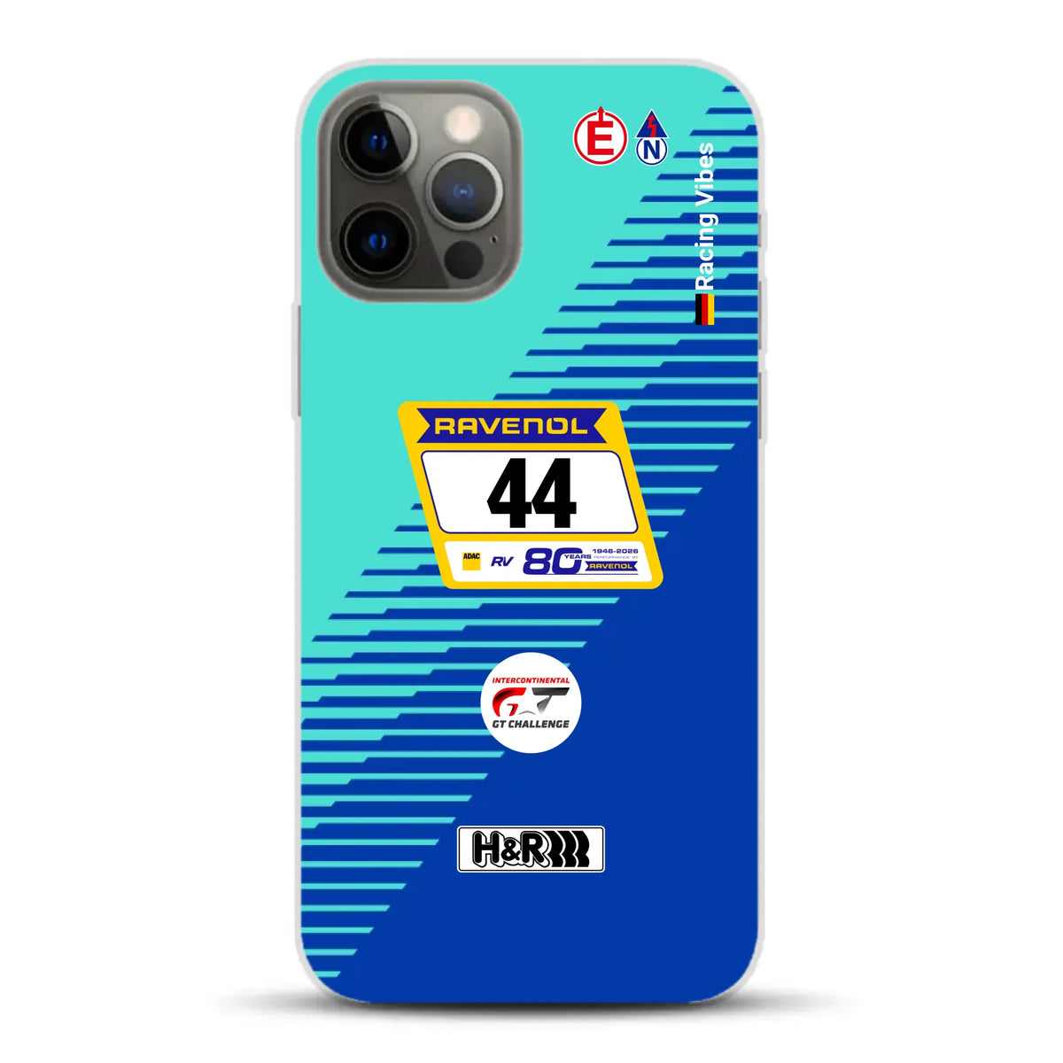 Porsche 911 GT3 R #44 24h Nürburgring Livery - Individuelle Handyhülle für iPhone