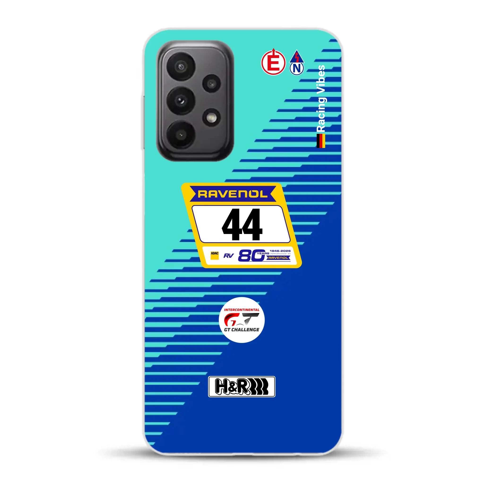 Porsche 911 GT3 R #44 24h Nürburgring Livery - Custodia per cellulare personalizzata per Samsung