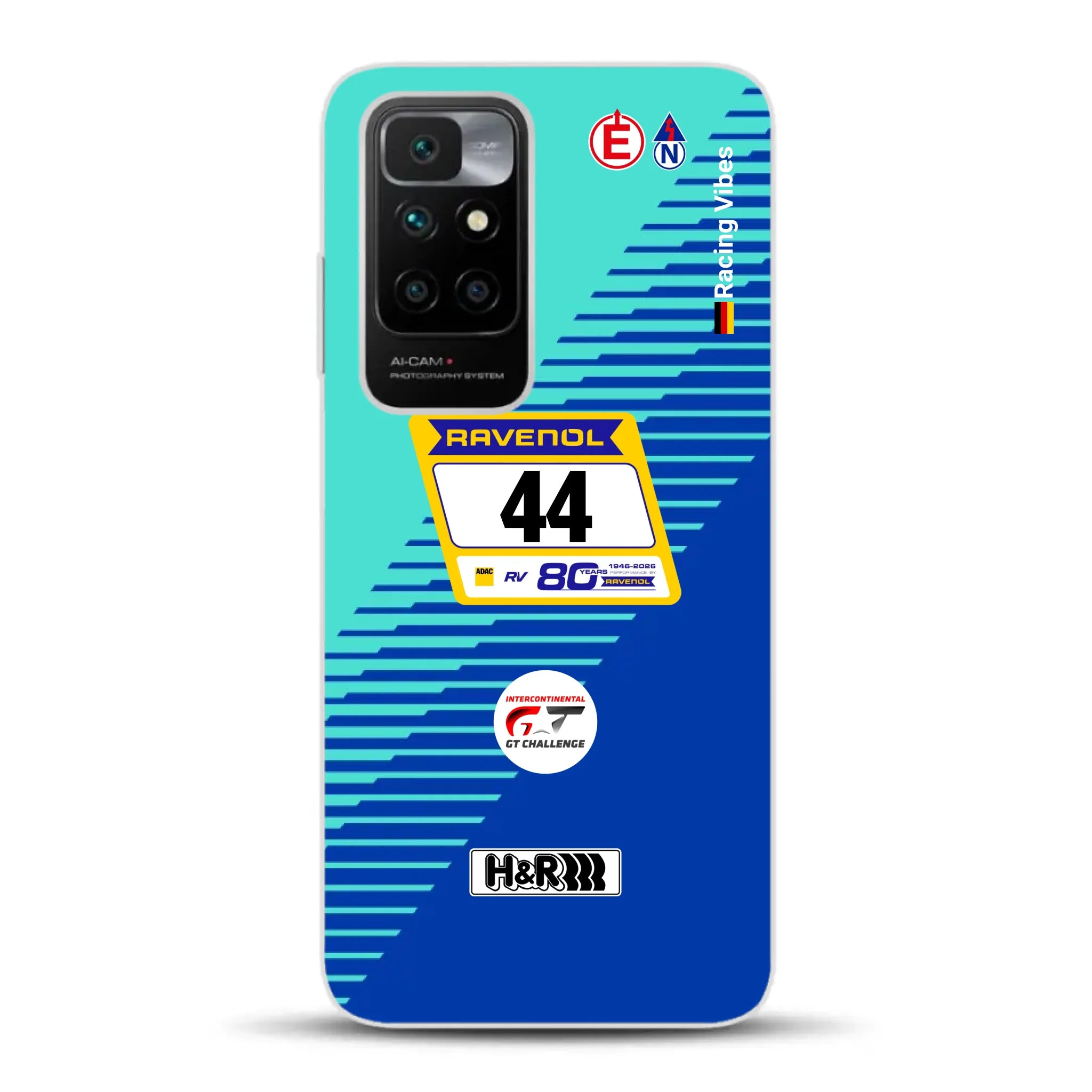 Porsche 911 GT3 R #44 24h Nürburgring Livery - Individuelle Handyhülle für Xiaomi