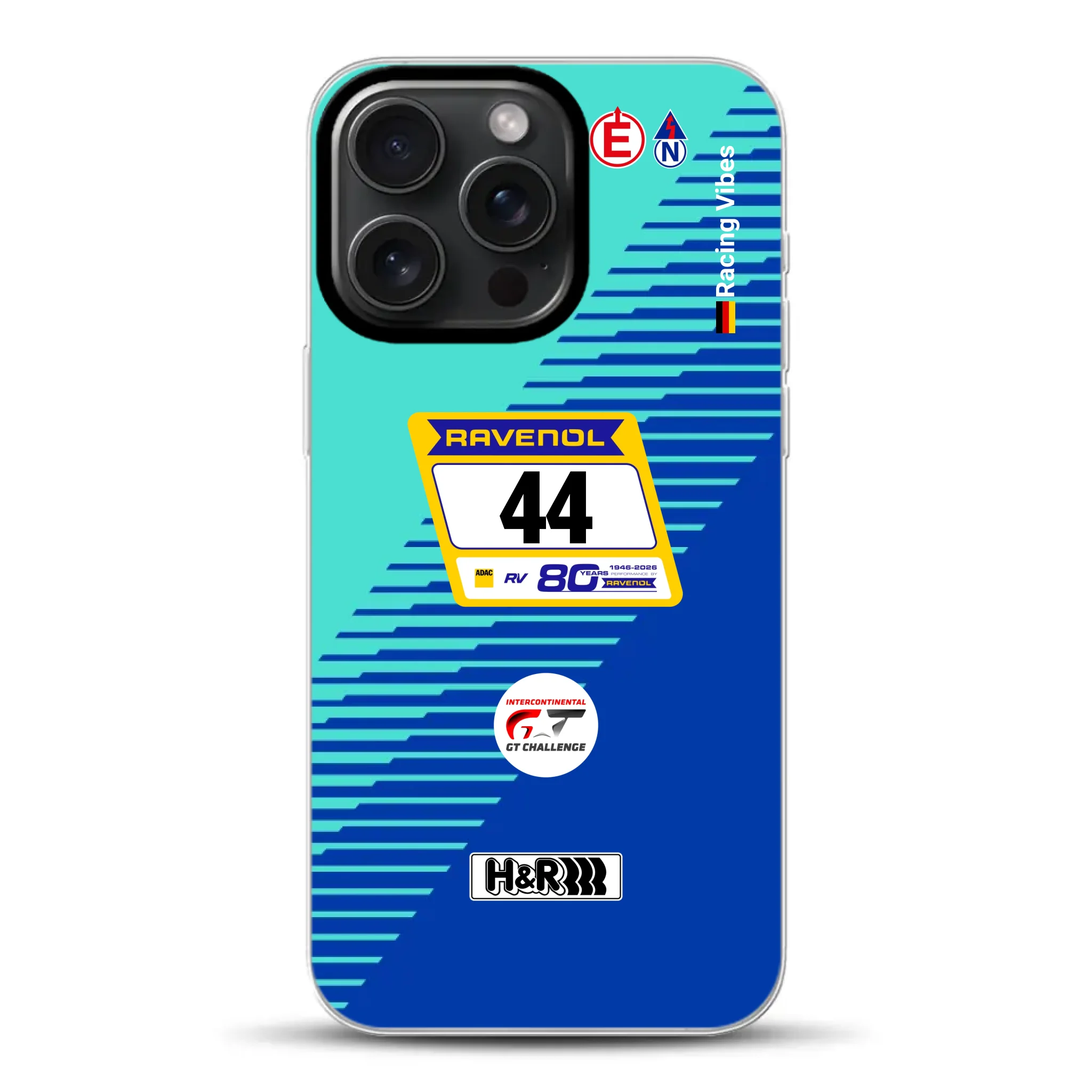 Porsche 911 GT3 R #44 24h Nürburgring Livery - Coque hybride personnalisée avec MagSafe