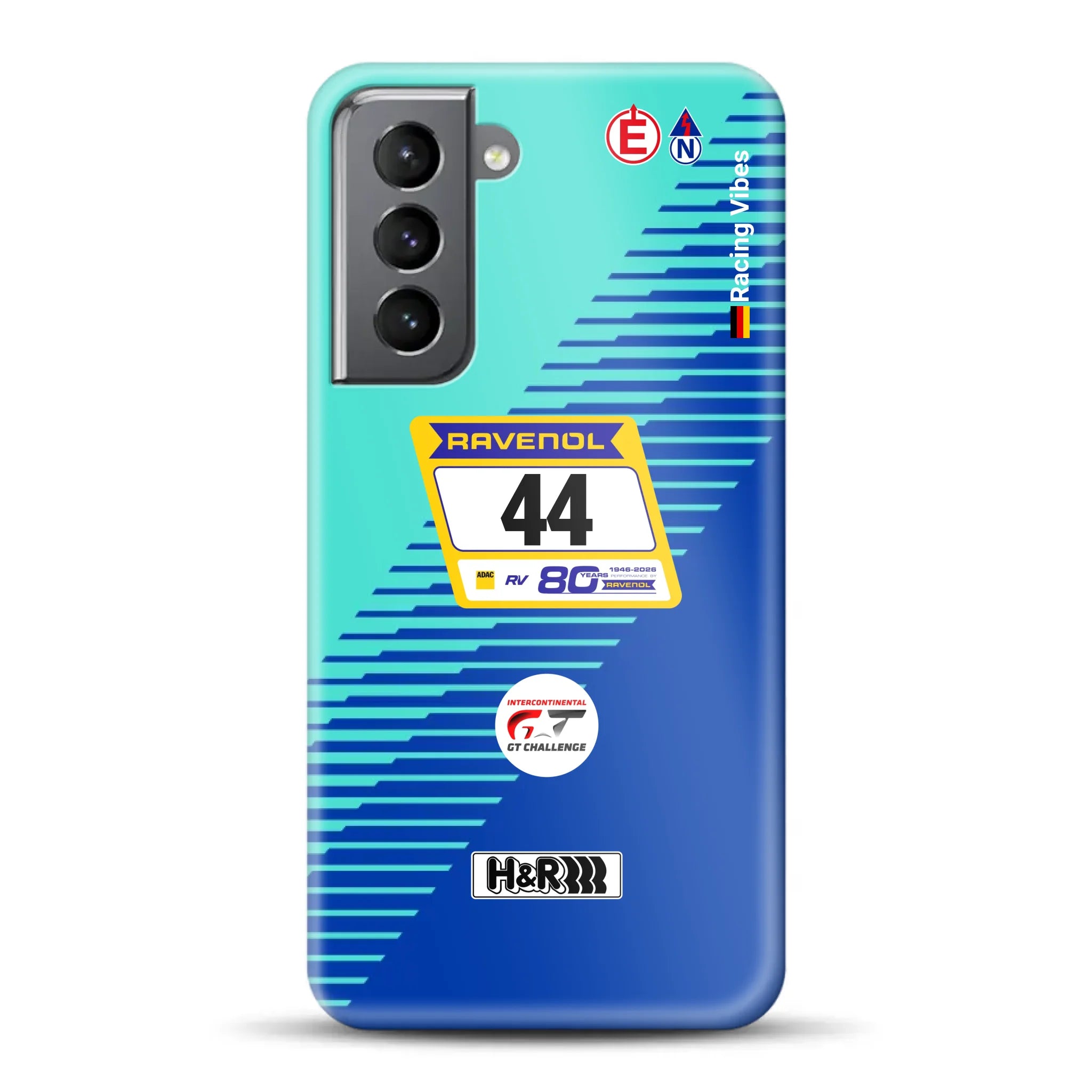 Porsche 911 GT3 R #44 24h Nürburgring Livery - Individuelle Hardcase Hülle für Samsung
