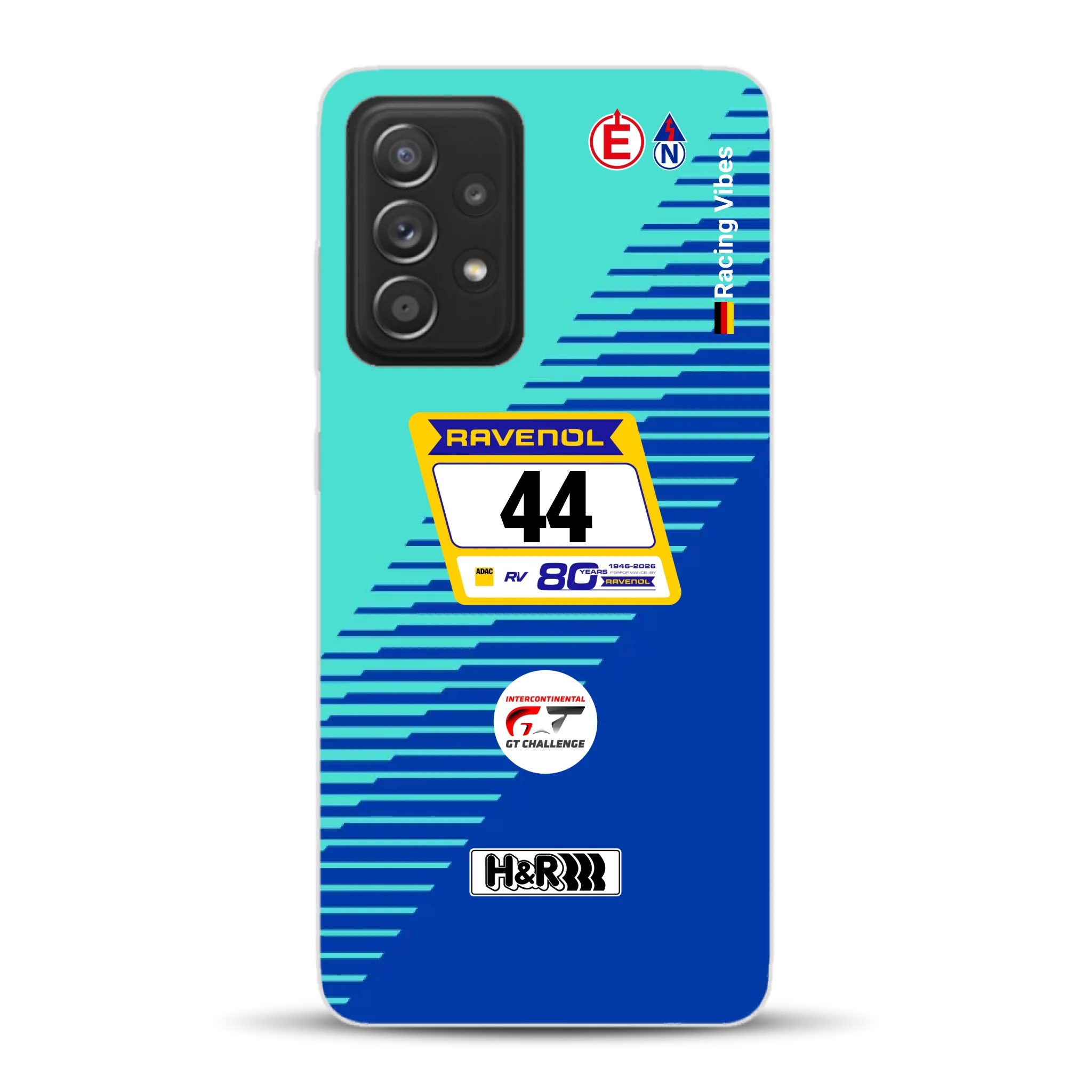 Porsche 911 GT3 R #44 24h Nürburgring Livery - Custodia per cellulare personalizzata per Samsung