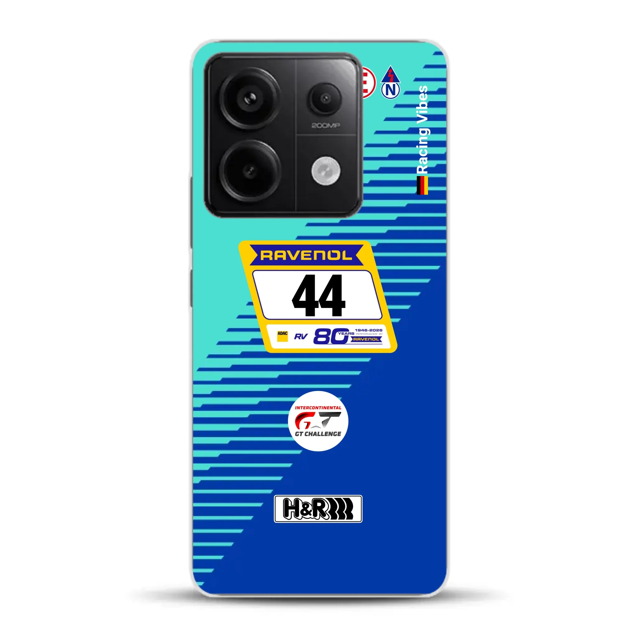 Porsche 911 GT3 R #44 24h Nürburgring Livery - Individuelle Handyhülle für Xiaomi