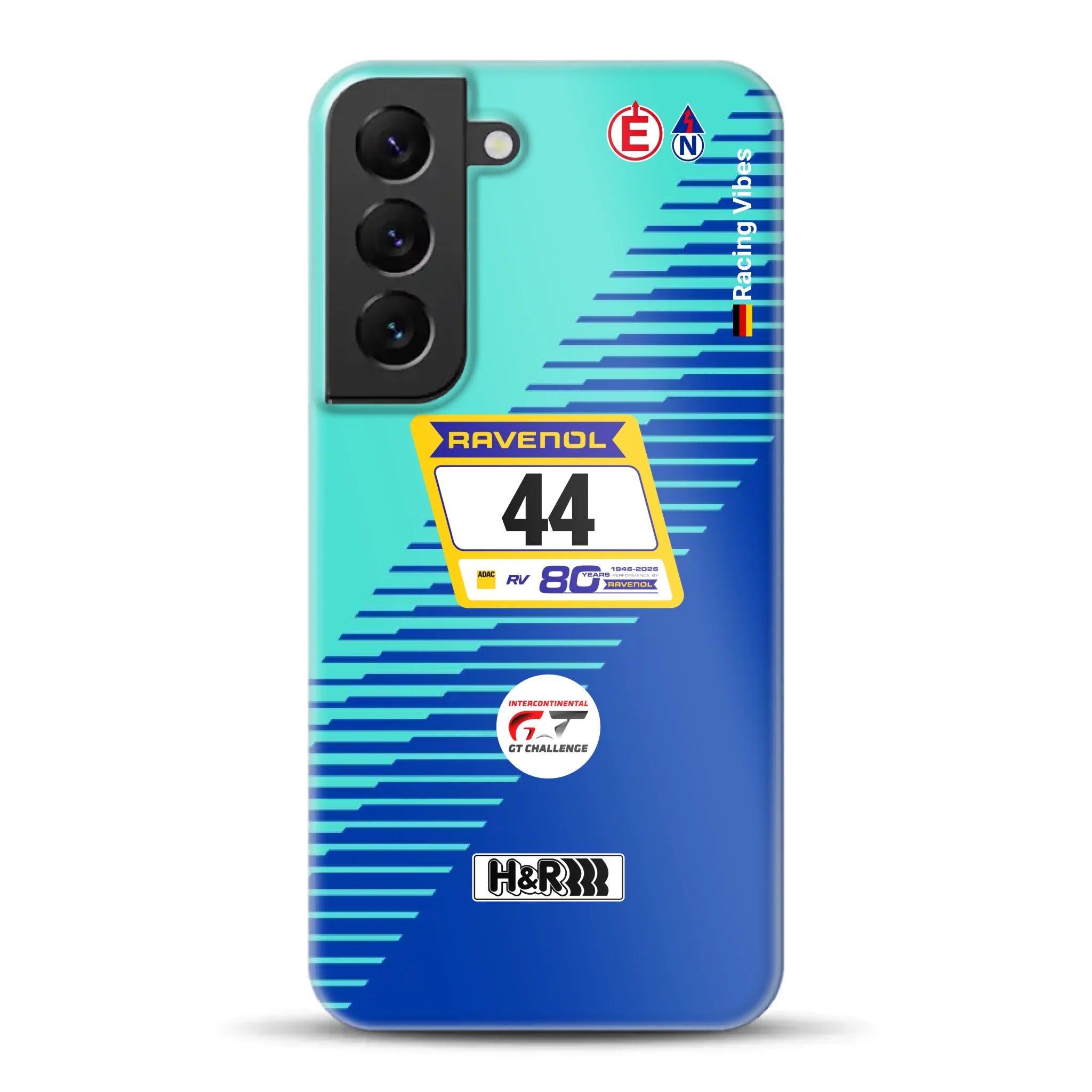 Porsche 911 GT3 R #44 24h Nürburgring Livery - Individuelle Hardcase Hülle für Samsung