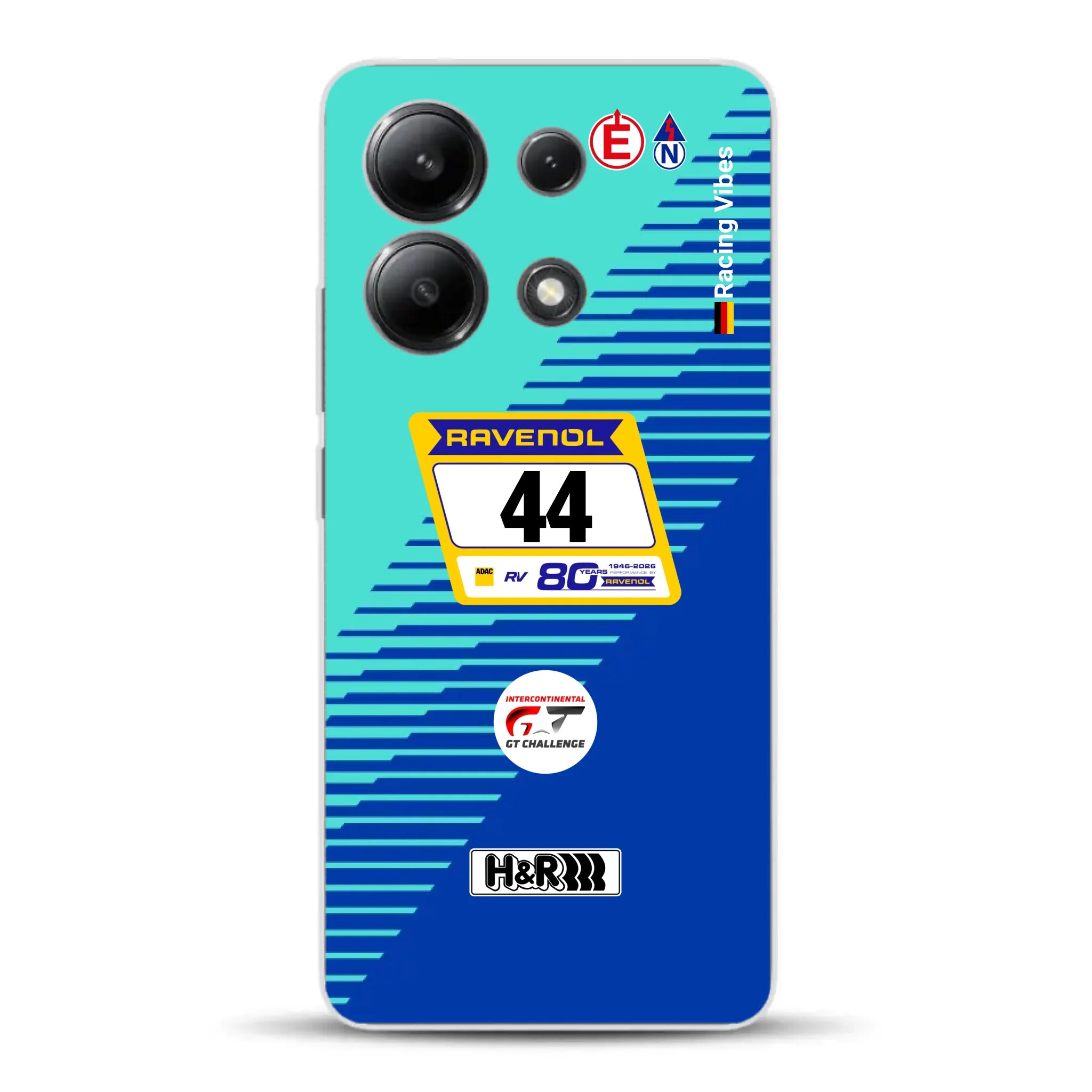 Porsche 911 GT3 R #44 24h Nürburgring Livery - Individuelle Handyhülle für Xiaomi