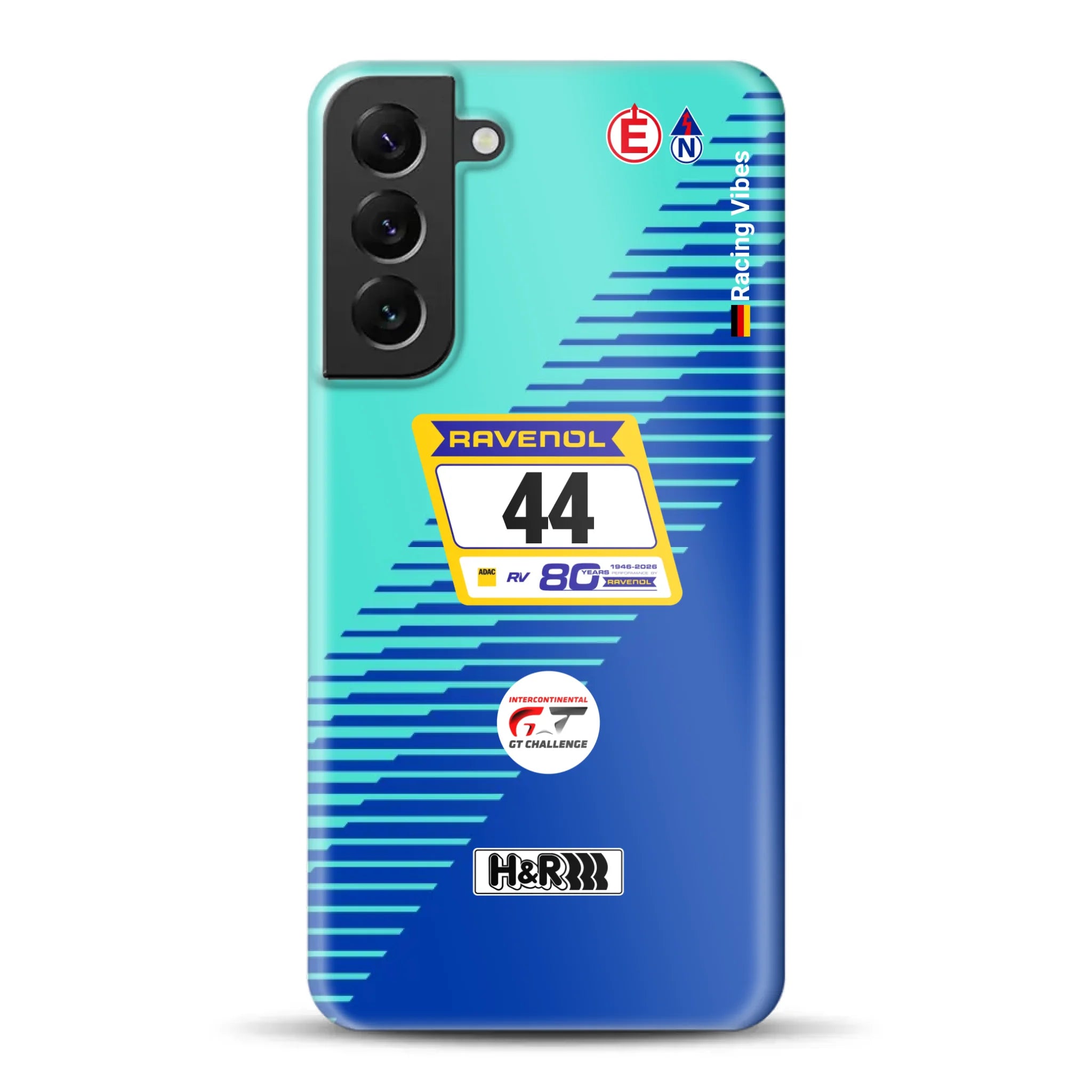 Porsche 911 GT3 R #44 24h Nürburgring Livery - Individuelle Hardcase Hülle für Samsung
