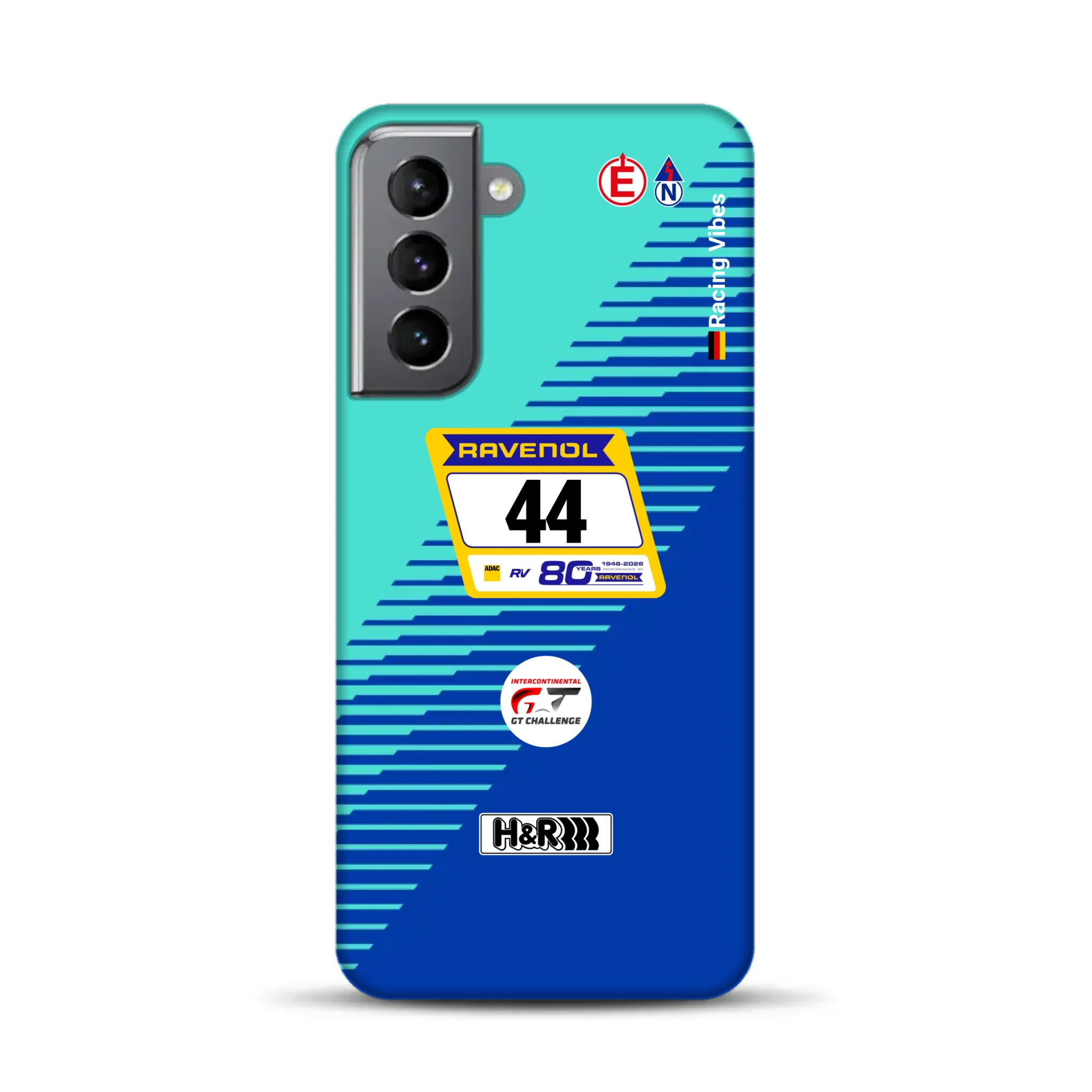 Porsche 911 GT3 R #44 24h Nürburgring Livery - Individuelle Premium Hülle für Samsung
