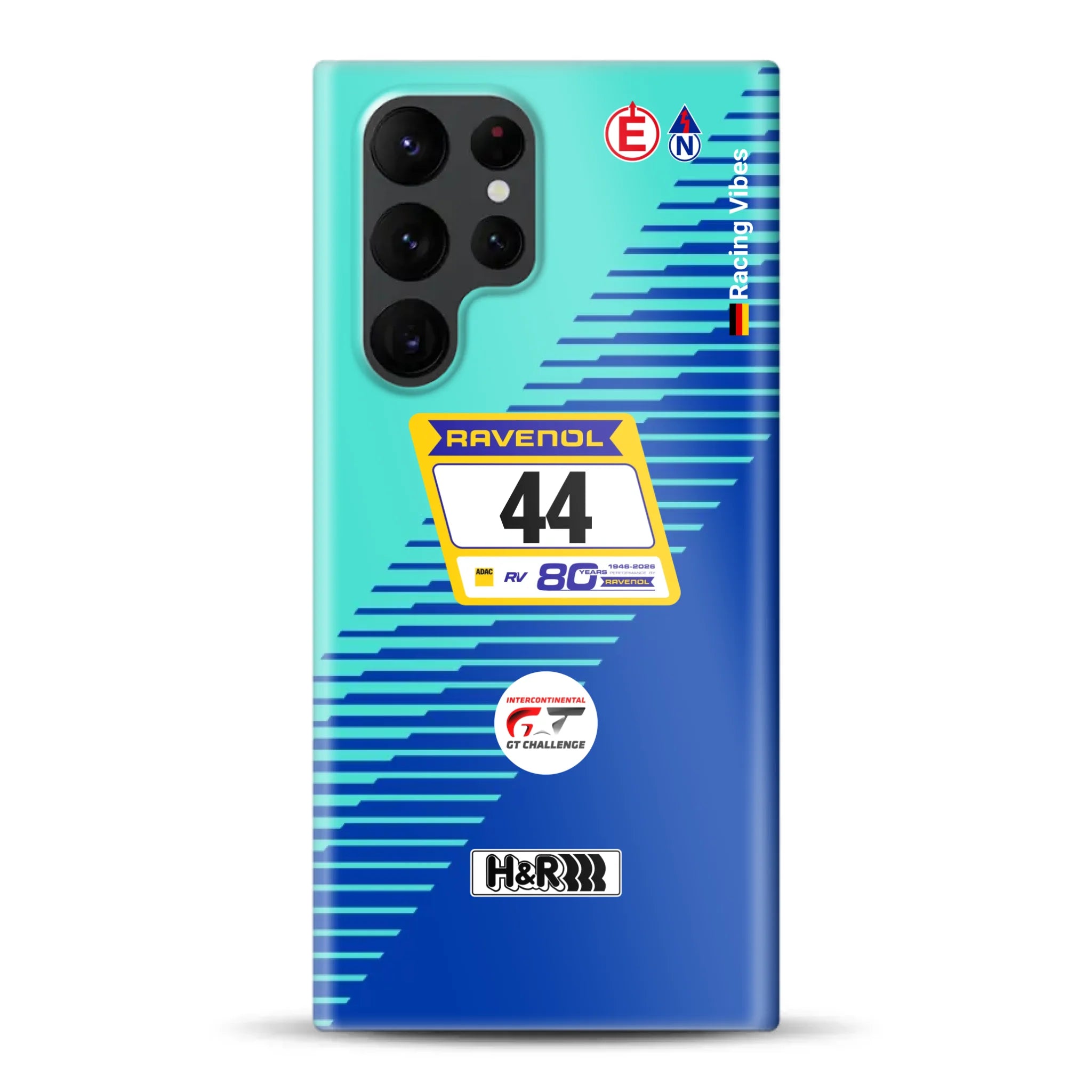Porsche 911 GT3 R #44 24h Nürburgring Livery - Individuelle Hardcase Hülle für Samsung