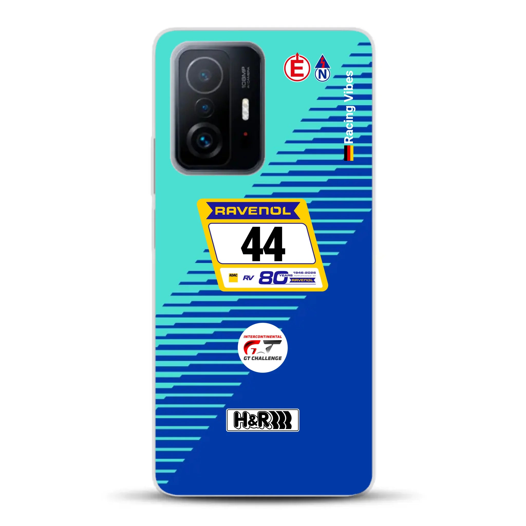 Porsche 911 GT3 R #44 24h Nürburgring Livery - Individuelle Handyhülle für Xiaomi