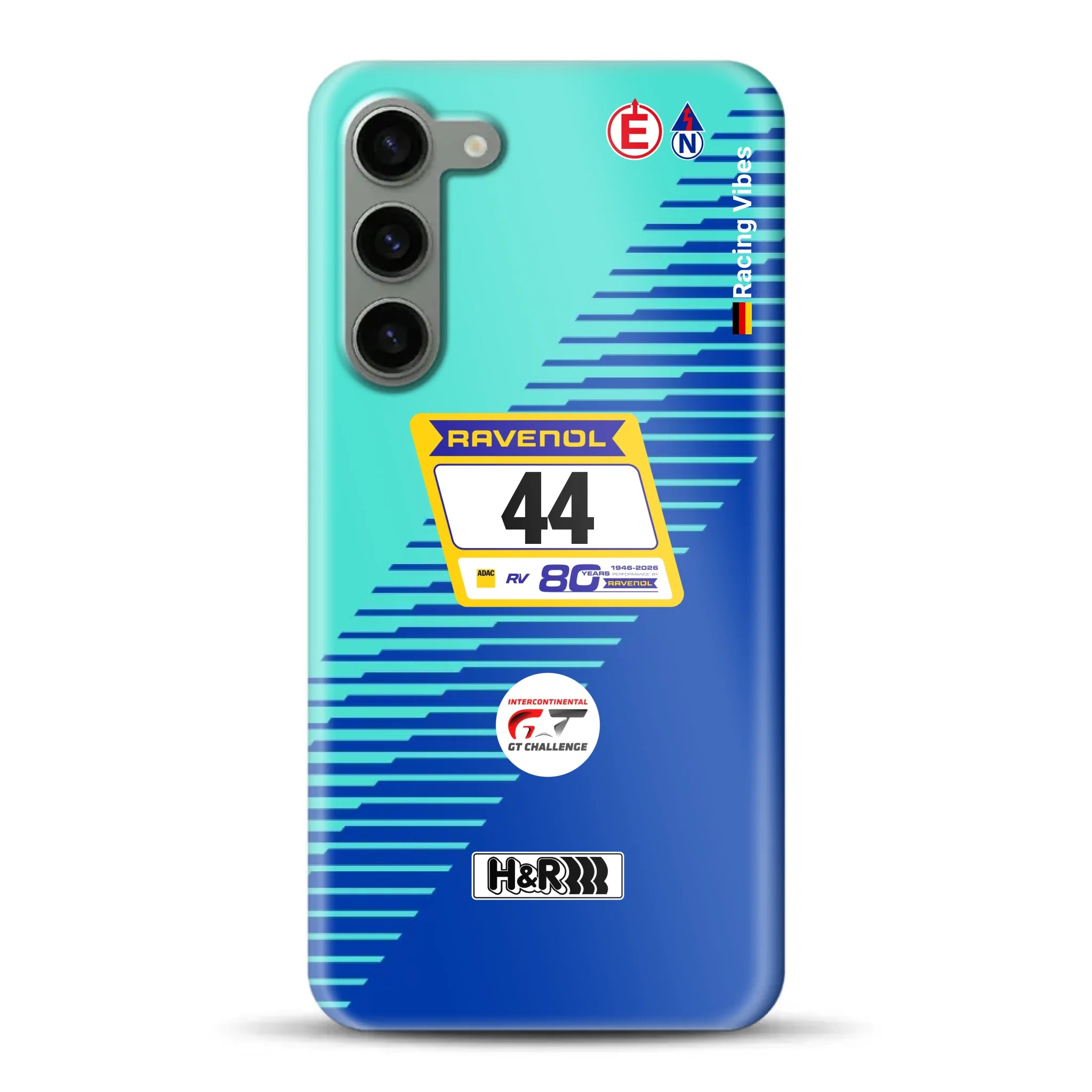 Porsche 911 GT3 R #44 24h Nürburgring Livery - Individuelle Hardcase Hülle für Samsung