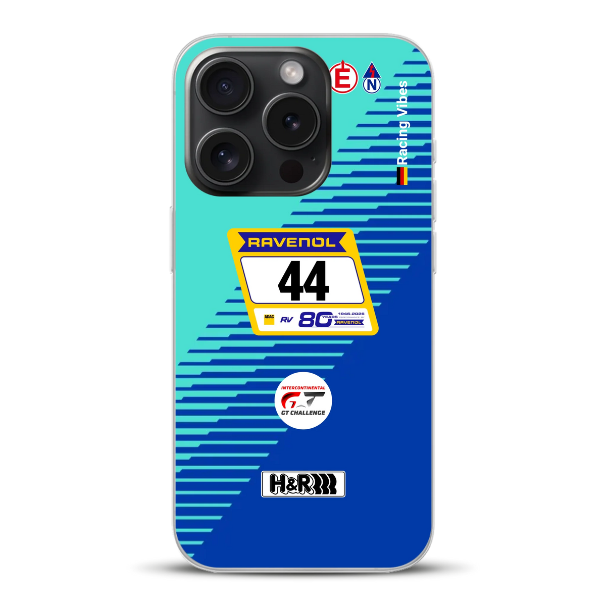 Porsche 911 GT3 R #44 24h Nürburgring Livery - Individuelle Handyhülle für iPhone