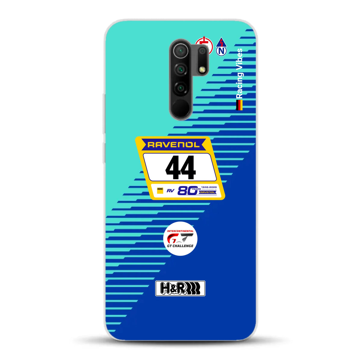 Porsche 911 GT3 R #44 24h Nürburgring Livery - Individuelle Handyhülle für Xiaomi