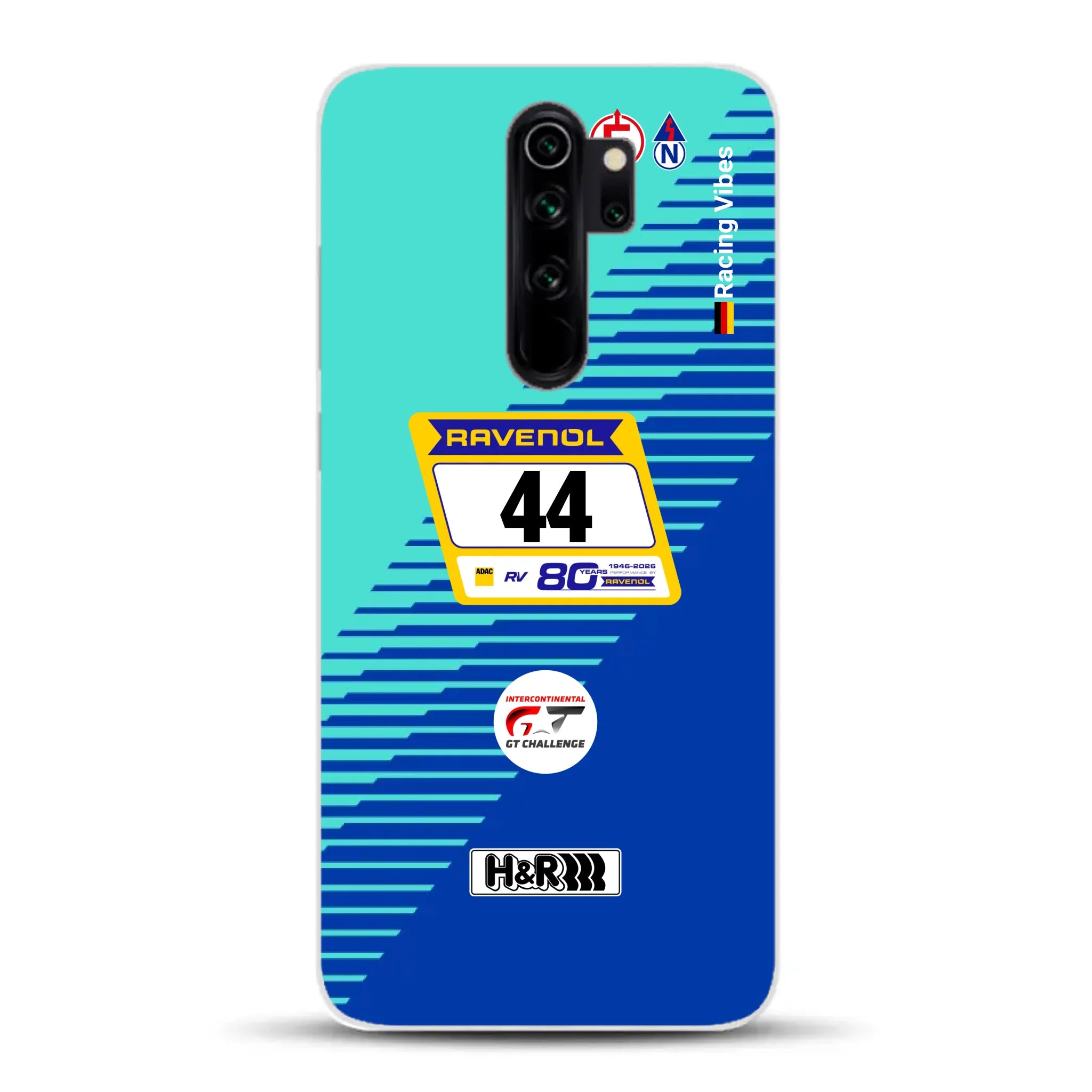 Porsche 911 GT3 R #44 24h Nürburgring Livery - Individuelle Handyhülle für Xiaomi
