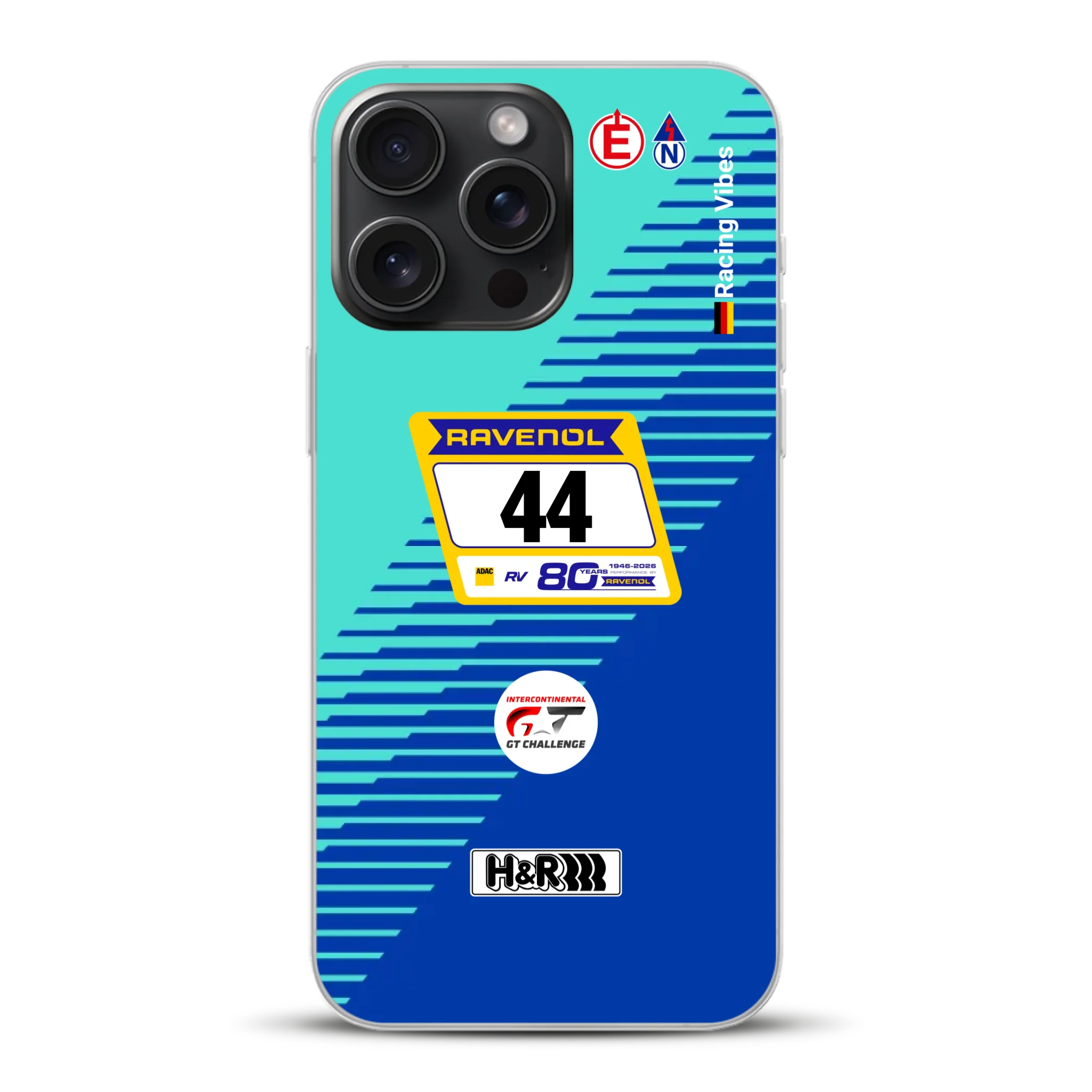 Porsche 911 GT3 R #44 24h Nürburgring Livery - Individuelle Handyhülle für iPhone