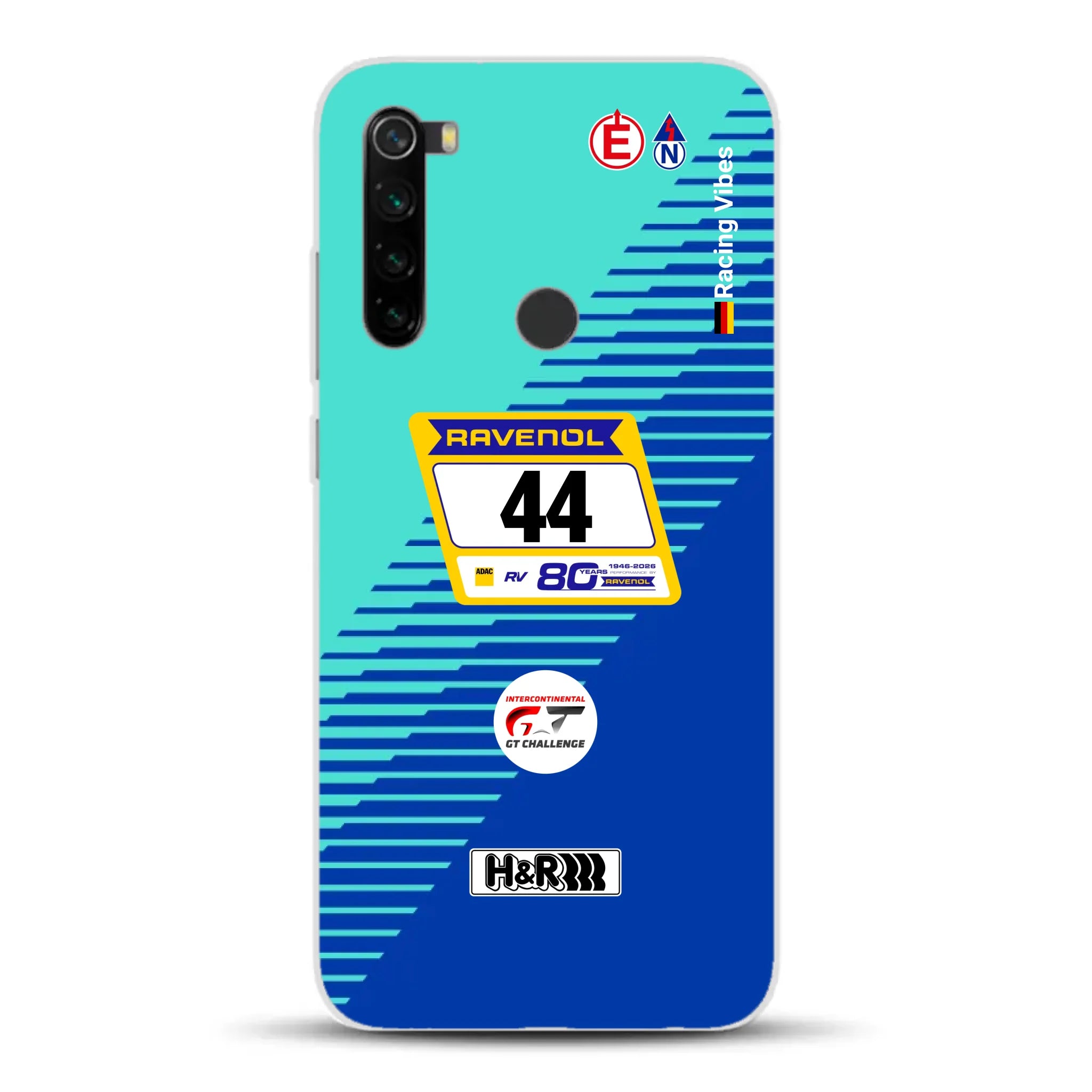 Porsche 911 GT3 R #44 24h Nürburgring Livery - Individuelle Handyhülle für Xiaomi