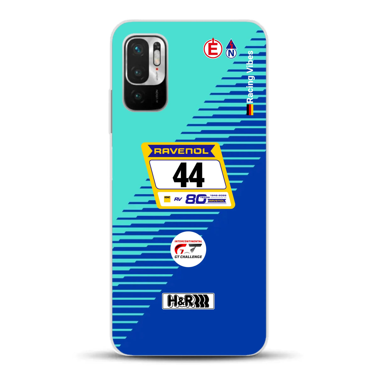 Porsche 911 GT3 R #44 24h Nürburgring Livery - Individuelle Handyhülle für Xiaomi